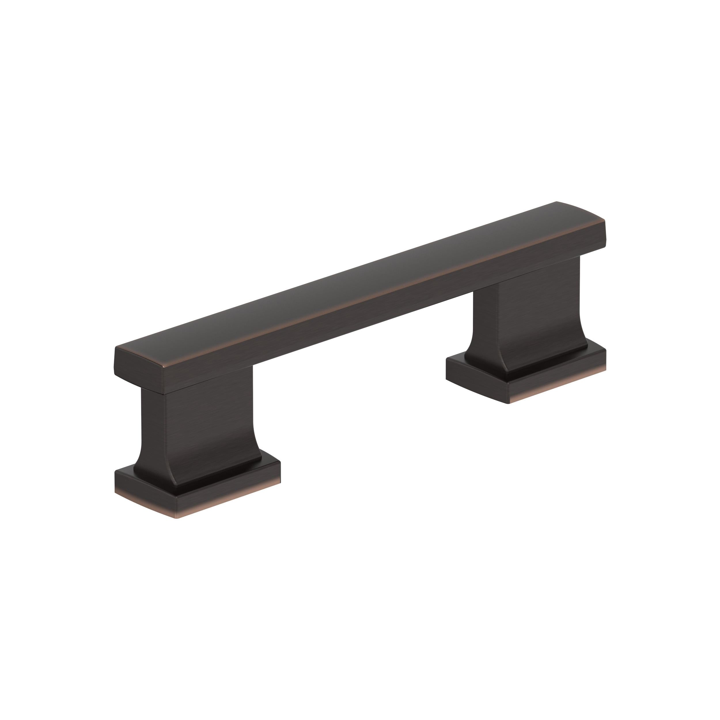Triomphe 3 inch (76mm) Center-to-Center Oil-Rubbed Bronze Cabinet Pull