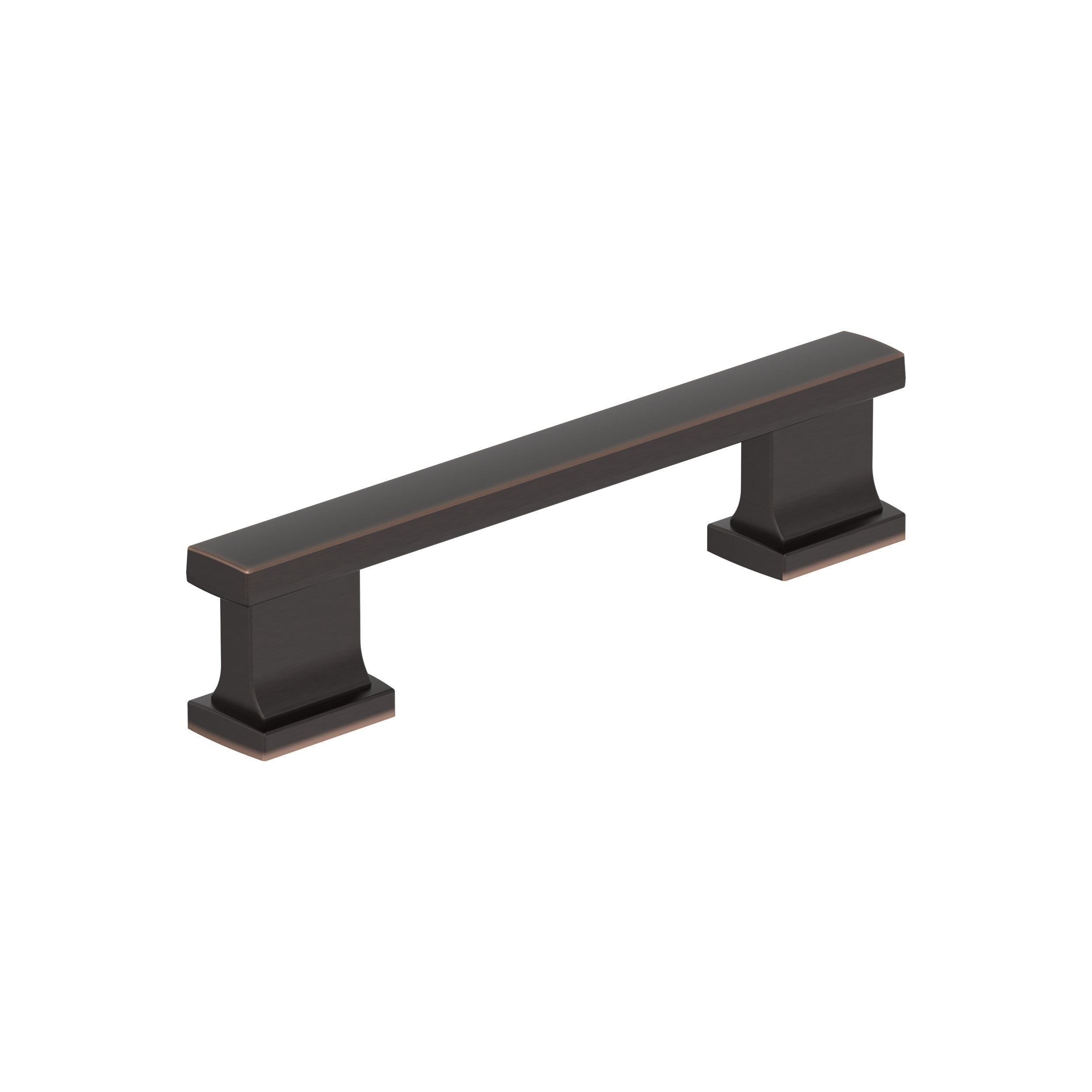 Triomphe 3-3/4 inch (96mm) Center-to-Center Oil-Rubbed Bronze Cabinet Pull