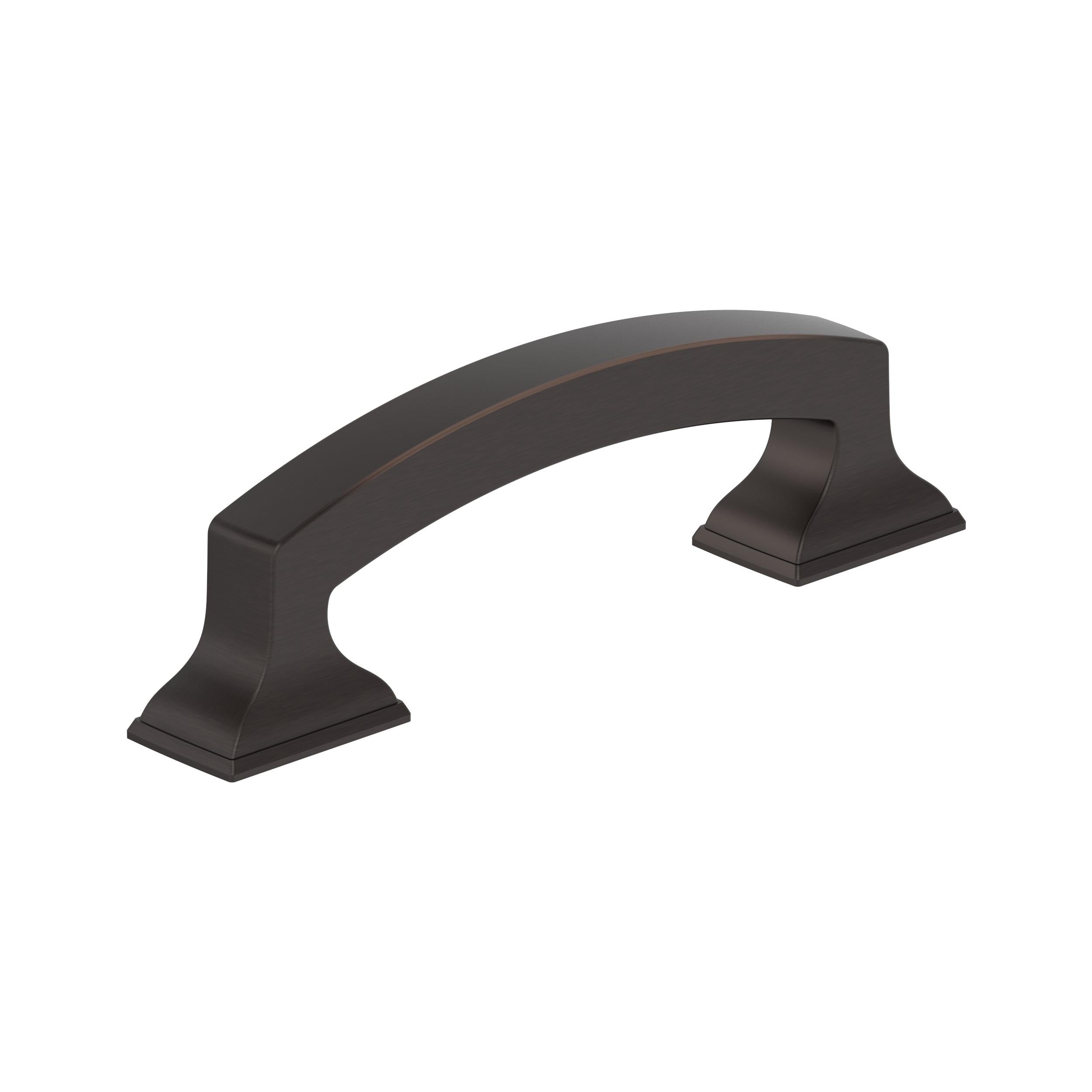 Incisive 3 inch (76mm) Center-to-Center Oil-Rubbed Bronze Cabinet Pull