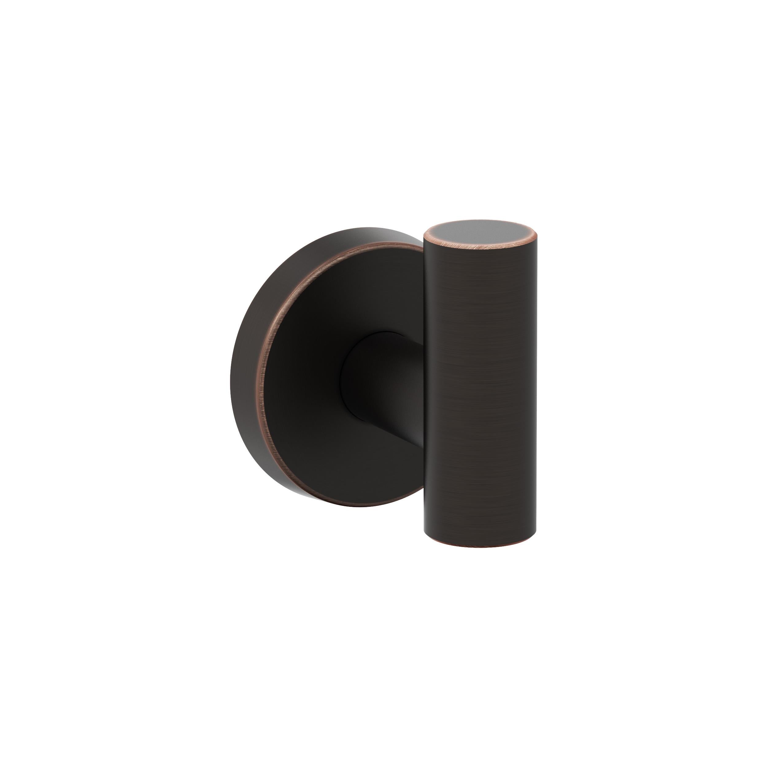 Arrondi Oil-Rubbed Bronze Single Prong Robe Hook
