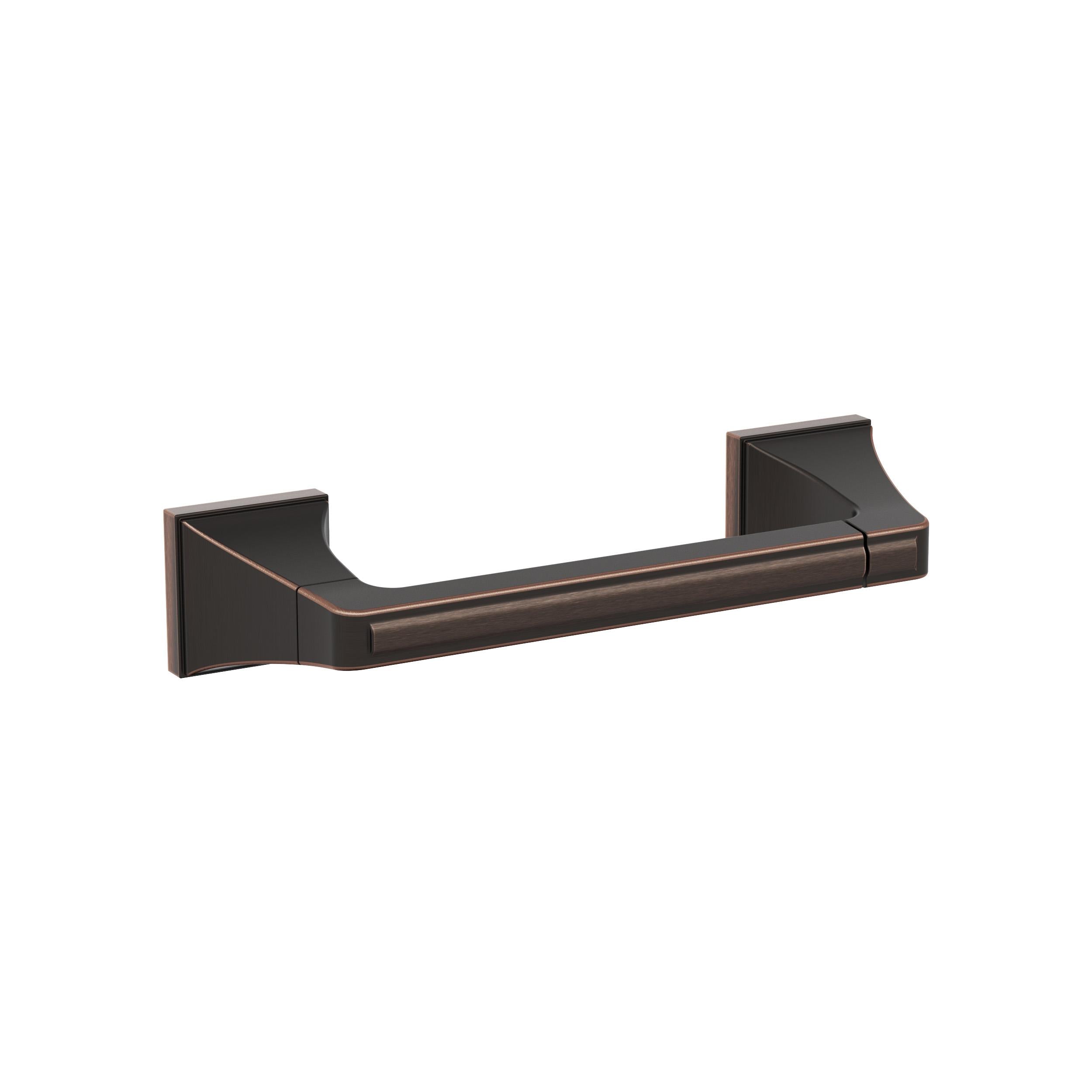 Mulholland Oil-Rubbed Bronze Pivoting Double Post Tissue Holder