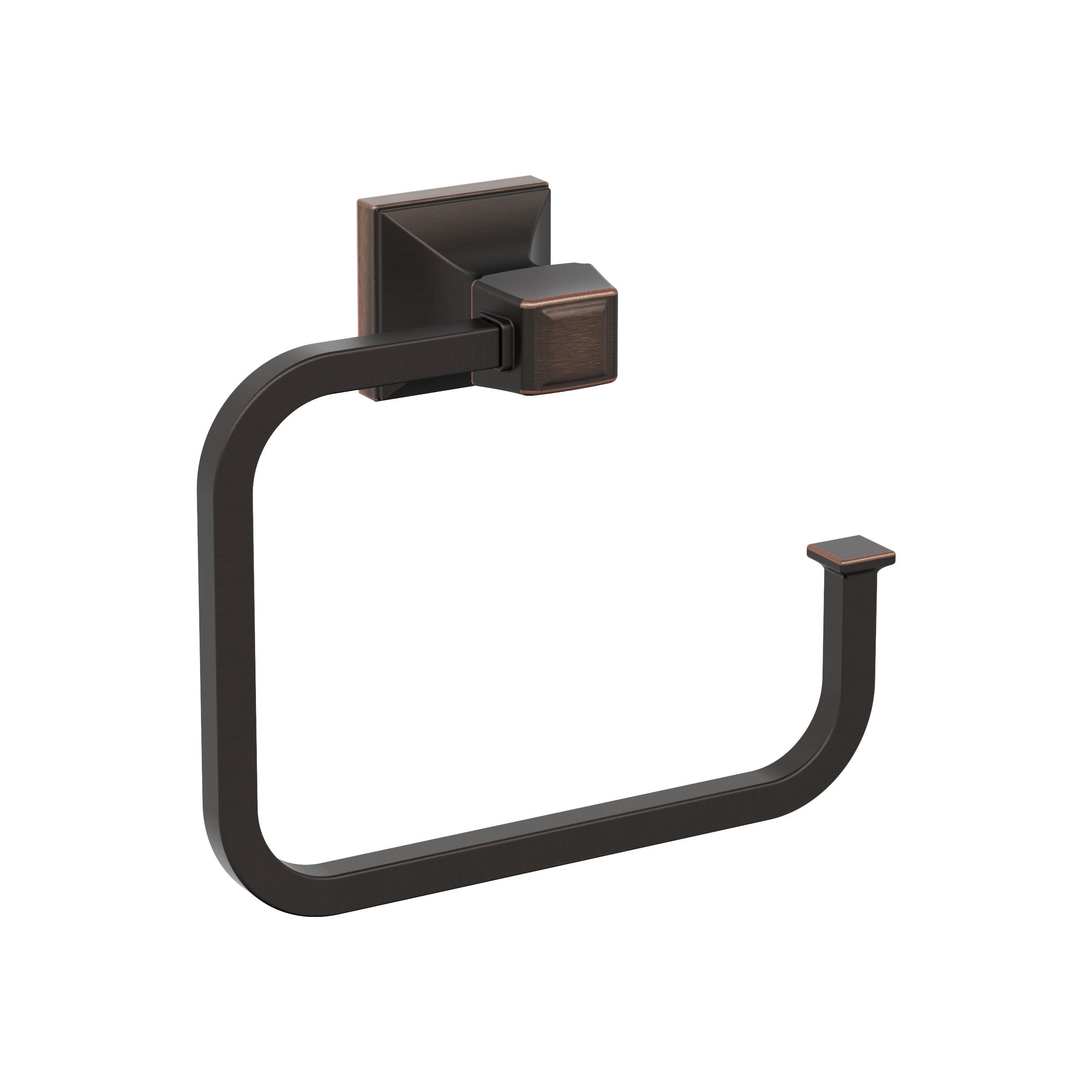 Mulholland Oil-Rubbed Bronze Open Towel Ring