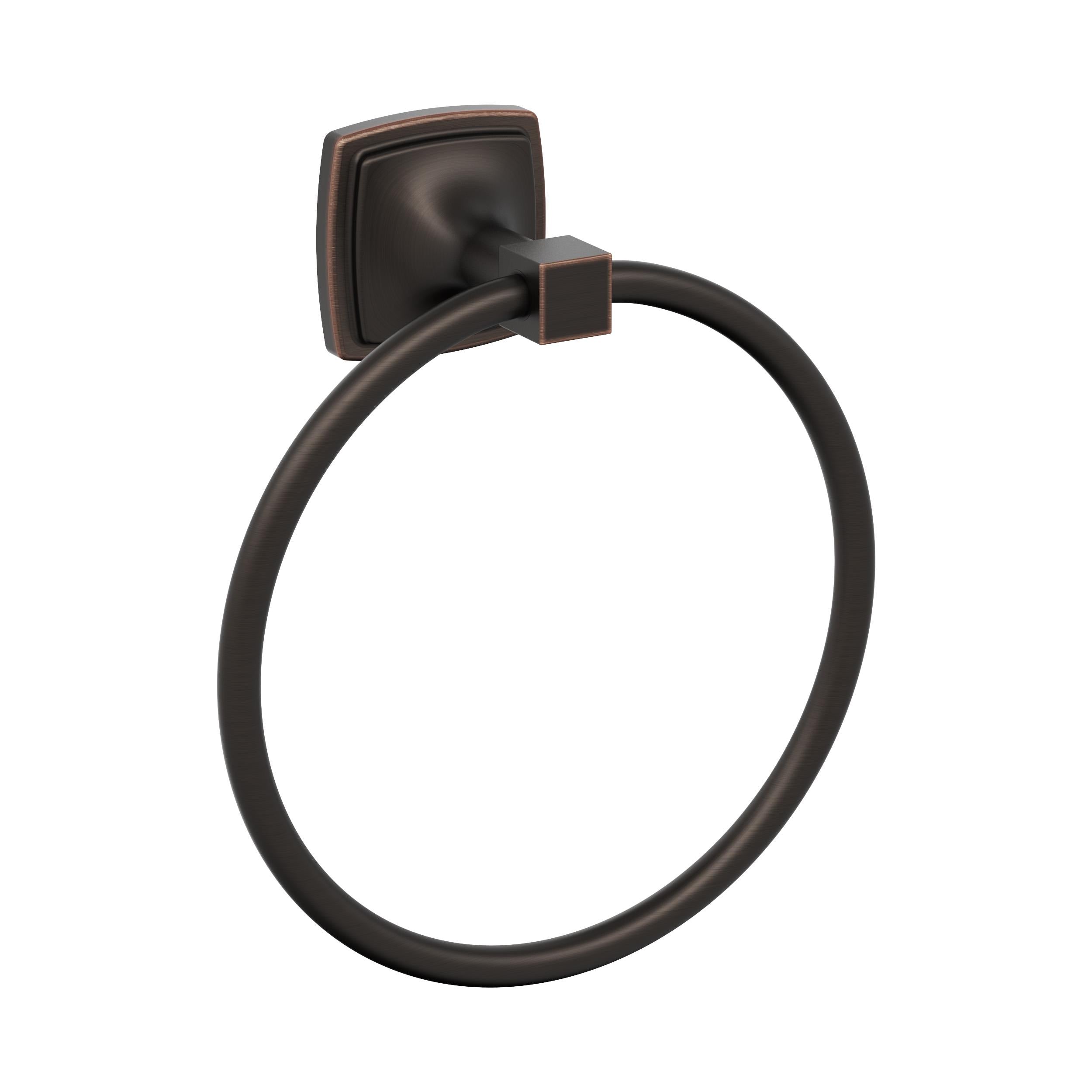 Stature Oil-Rubbed Bronze Closed Towel Ring