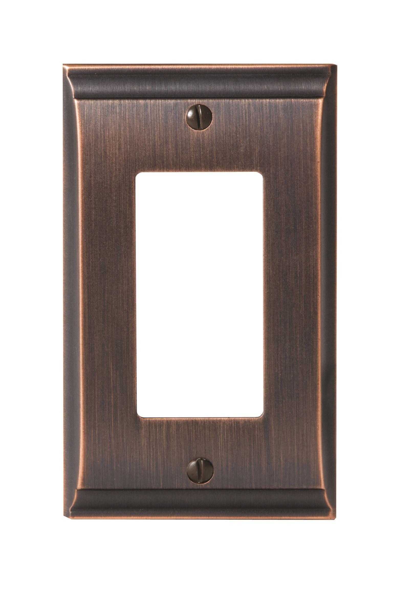 Candler 1 Rocker Oil-Rubbed Bronze Wall Plate