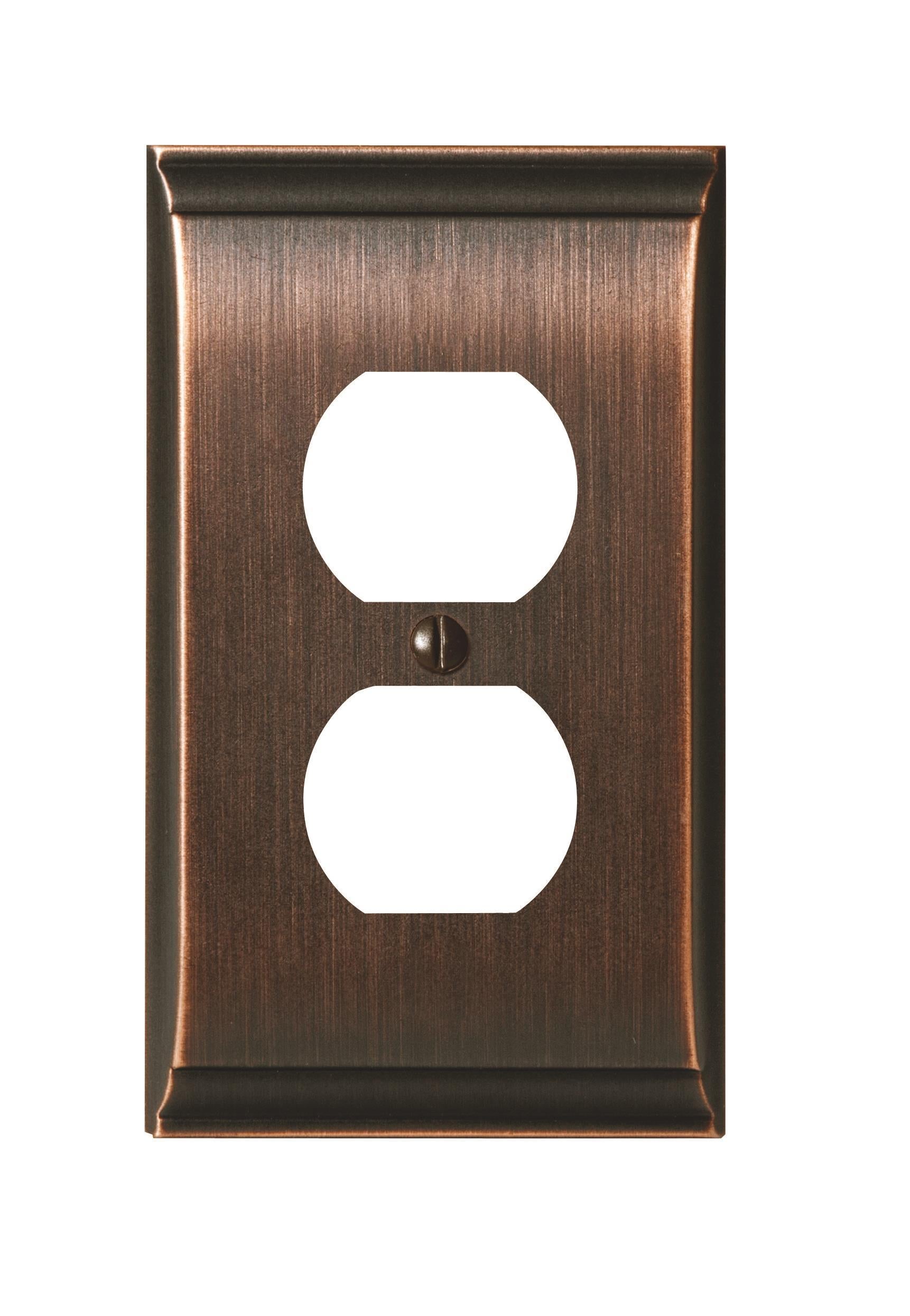 Candler 1 Gang Oil-Rubbed Bronze Wall Plate