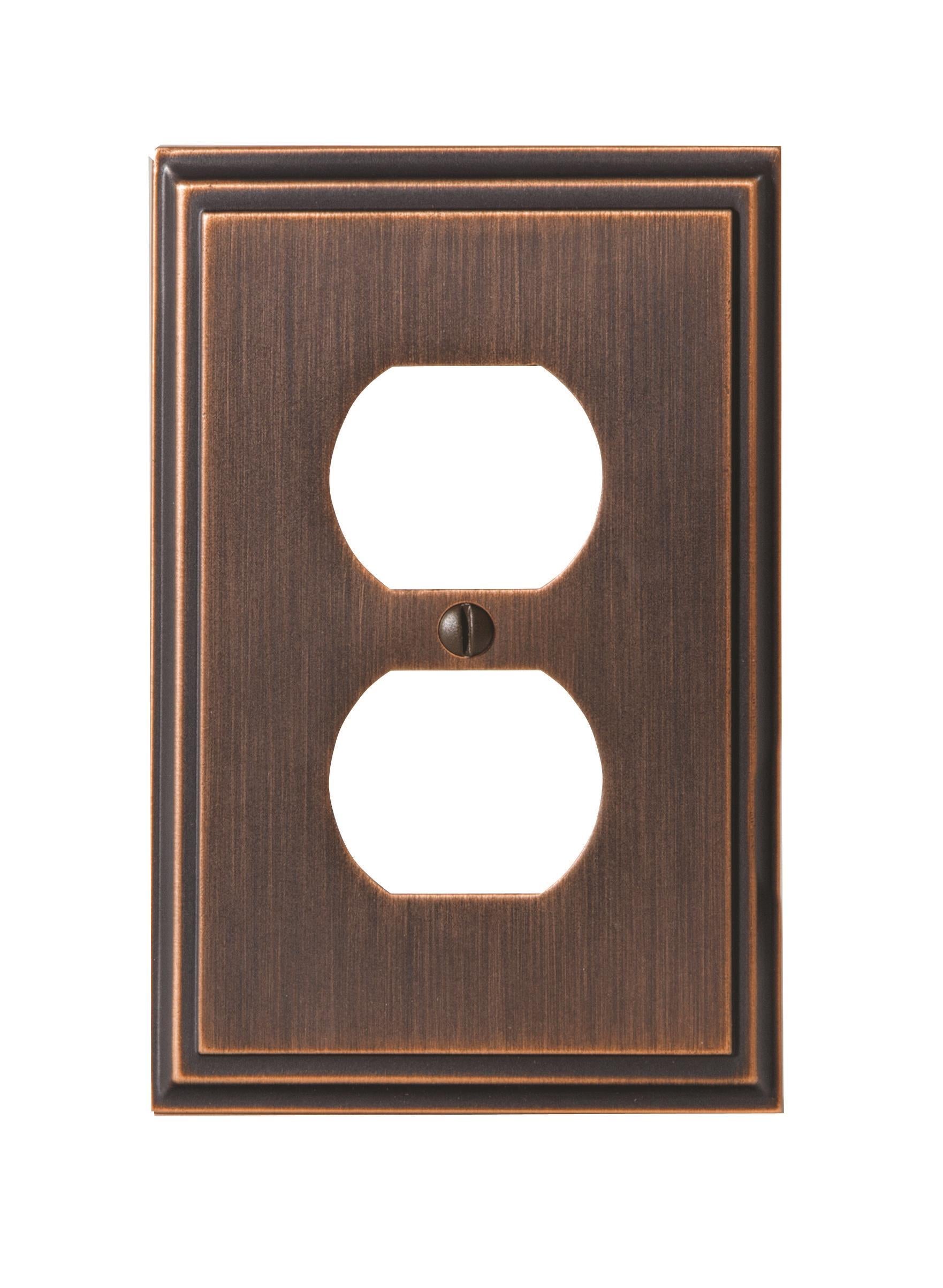Mulholland 1 Gang Oil-Rubbed Bronze Wall Plate