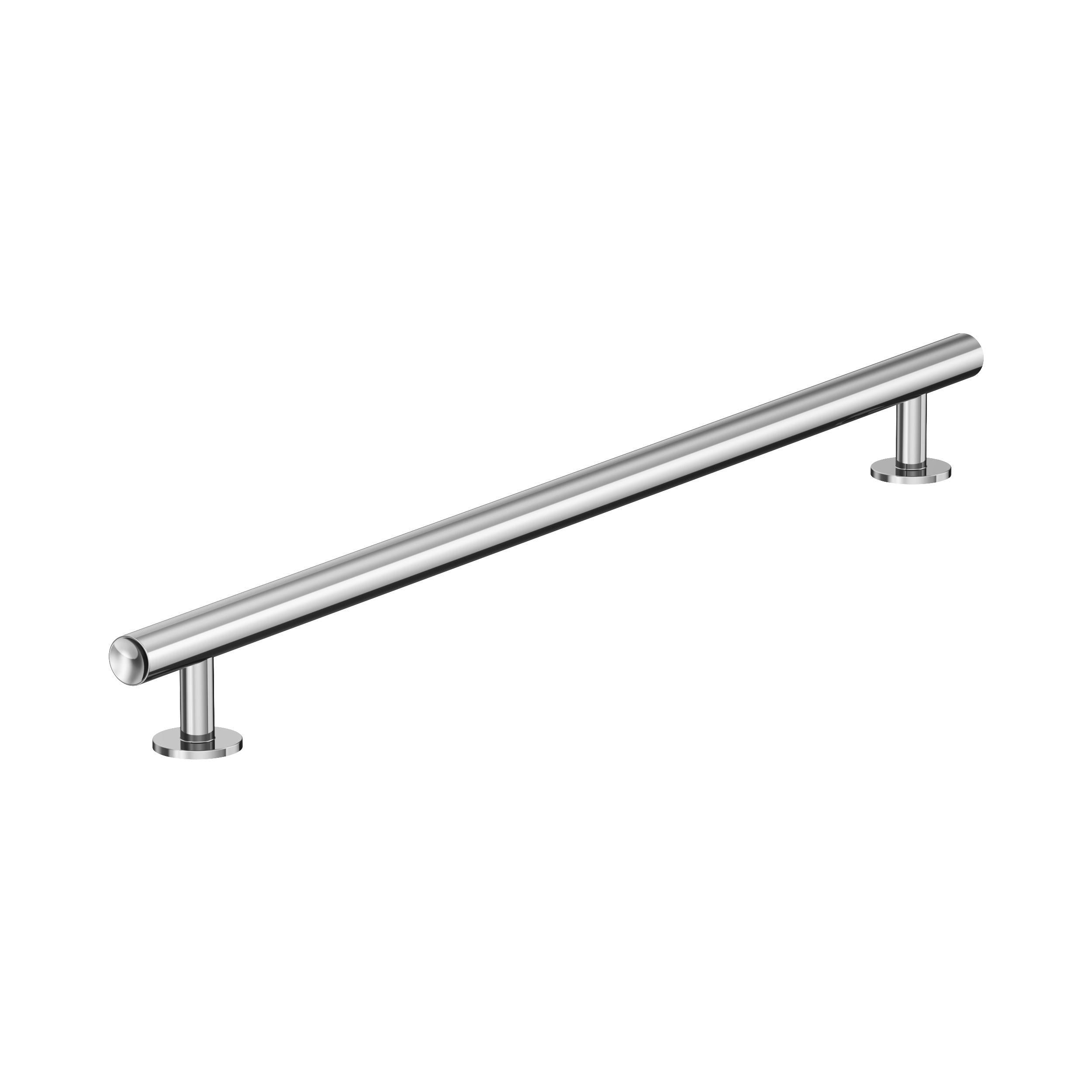 Radius 18 inch (457mm) Center-to-Center Polished Chrome Appliance Pull