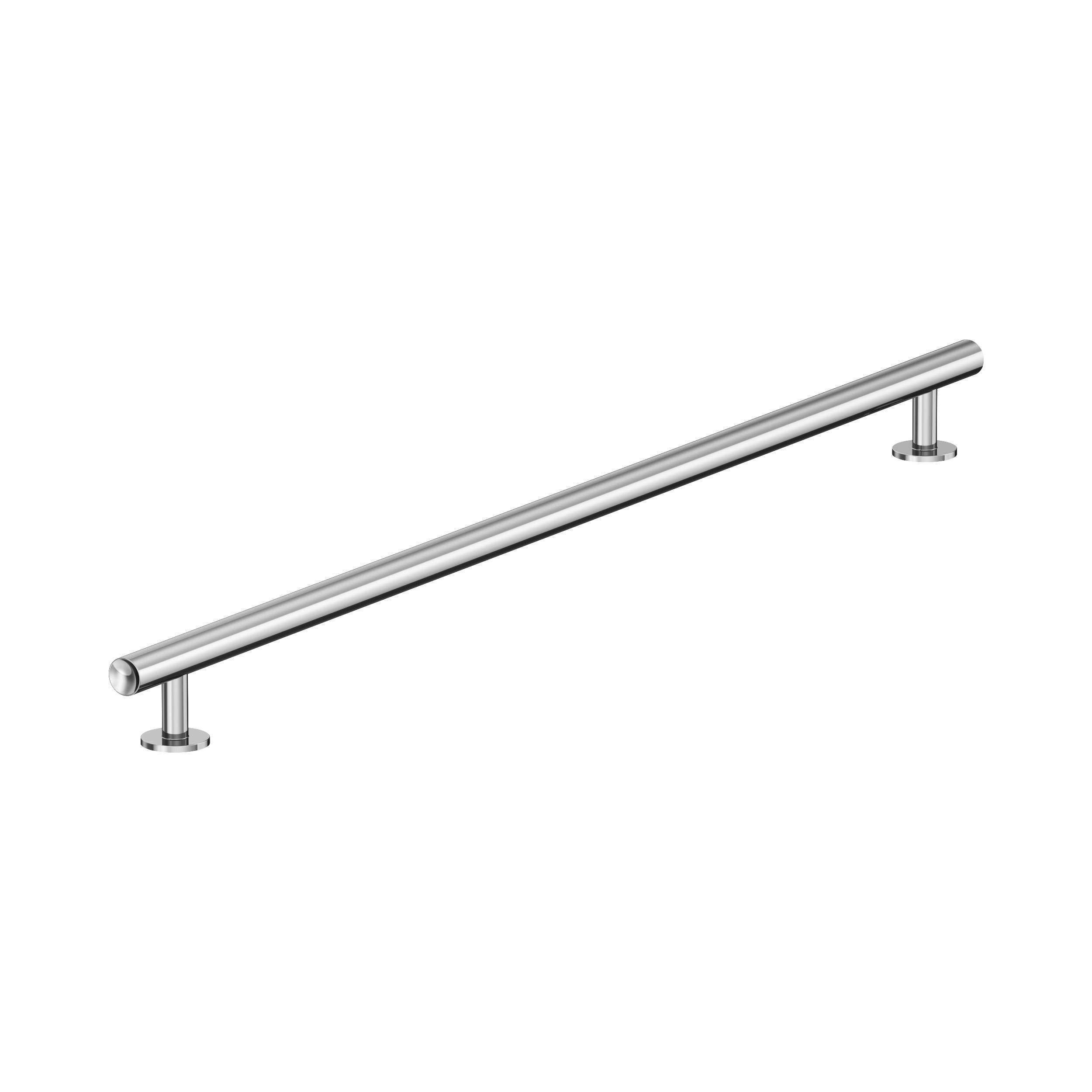 Radius 24 inch (610mm) Center-to-Center Polished Chrome Appliance Pull