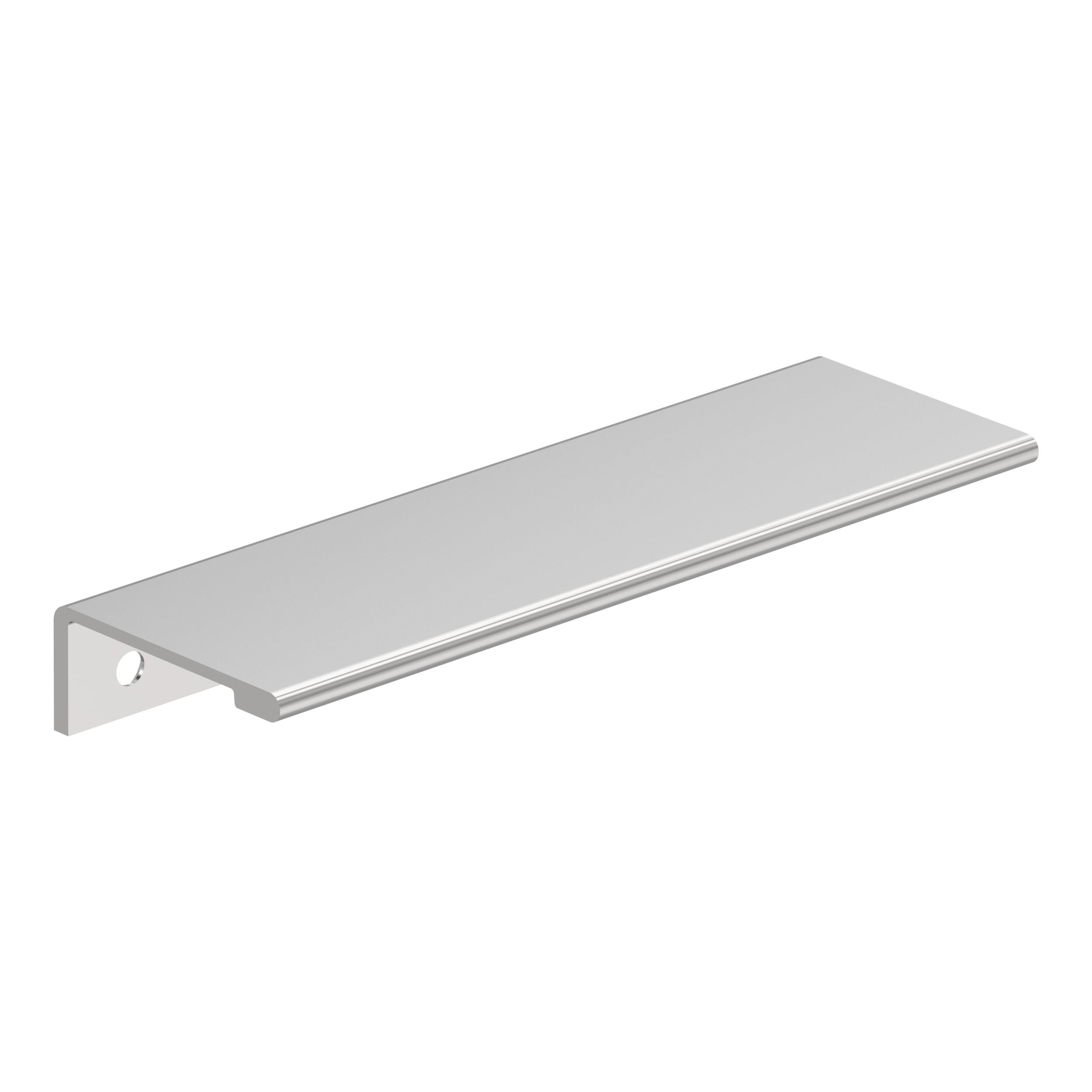 Streamline II 5 inch (127mm) Length Polished Chrome Cabinet Edge Pull