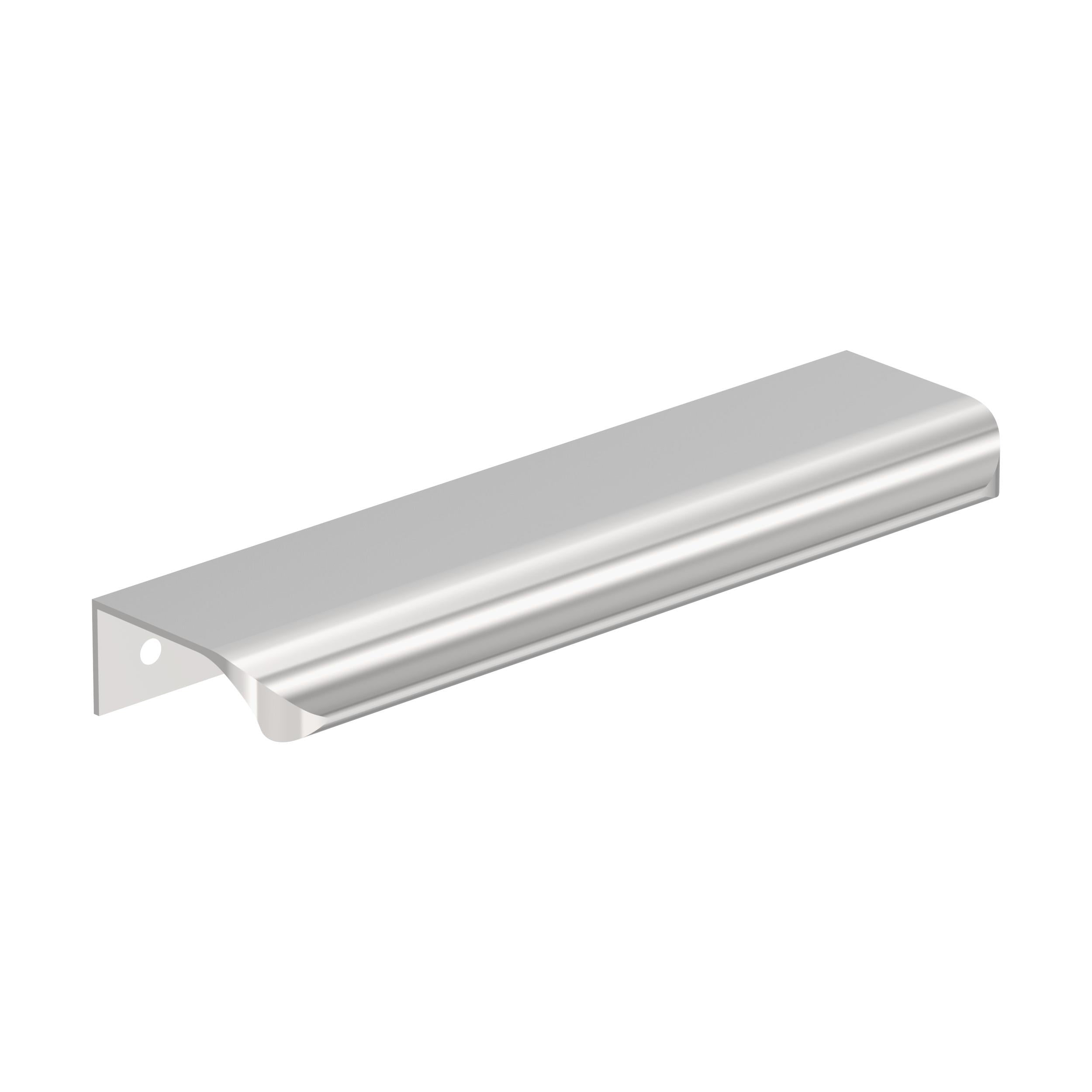 Streamline Tab 6 inch (152mm) Length Polished Chrome Cabinet Edge Pull