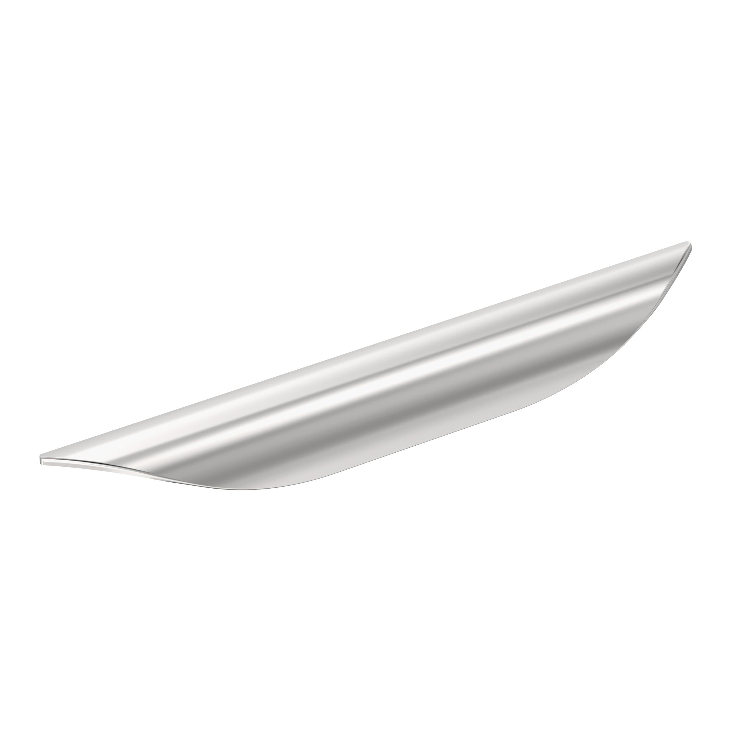 Current 6-5/16 inch (160mm) Center-to-Center Polished Chrome Cabinet Pull