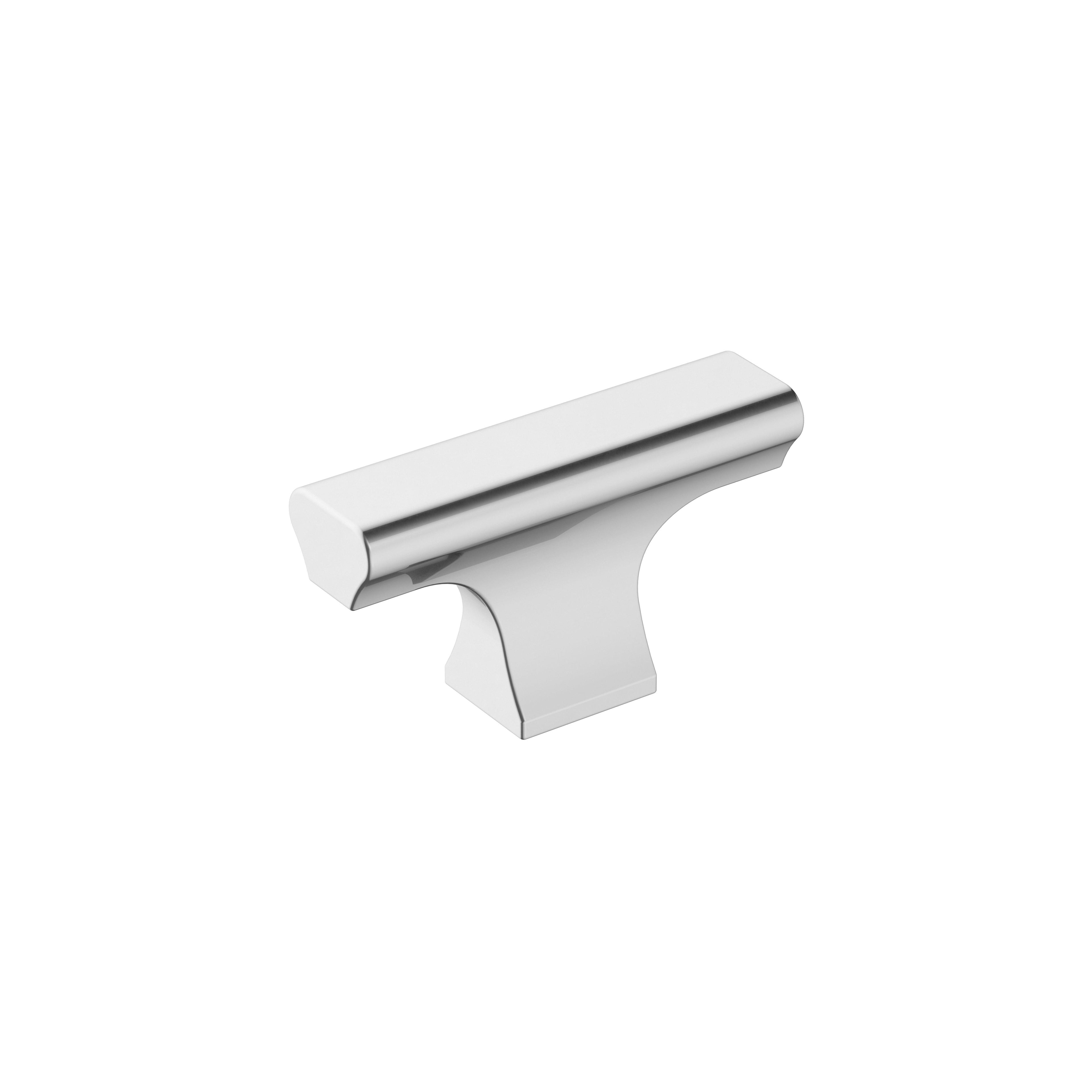 Status 2 inch (51mm) Length Polished Chrome Cabinet Knob
