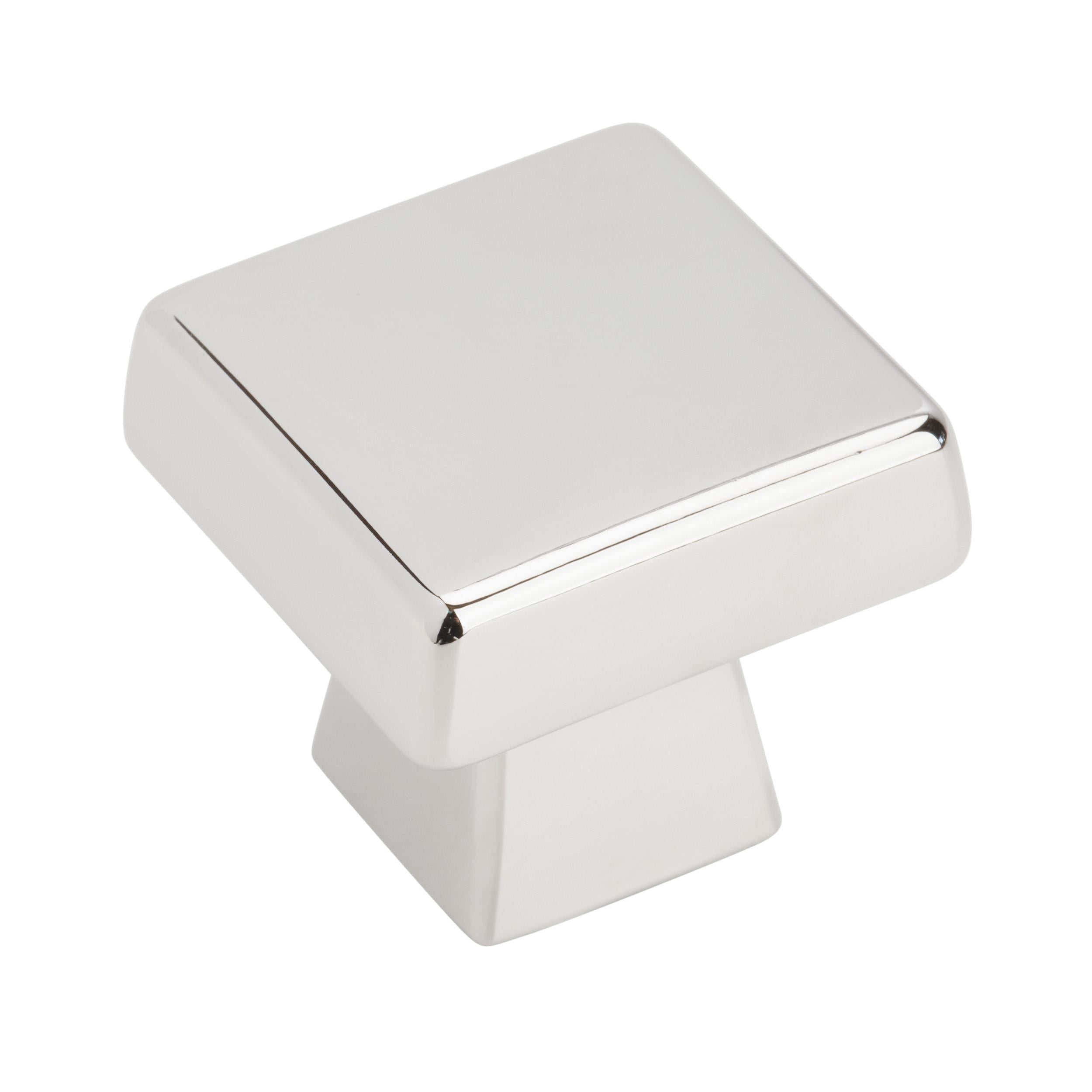 Blackrock 1-3/16 inch (30mm) Length Polished Chrome Cabinet Knob