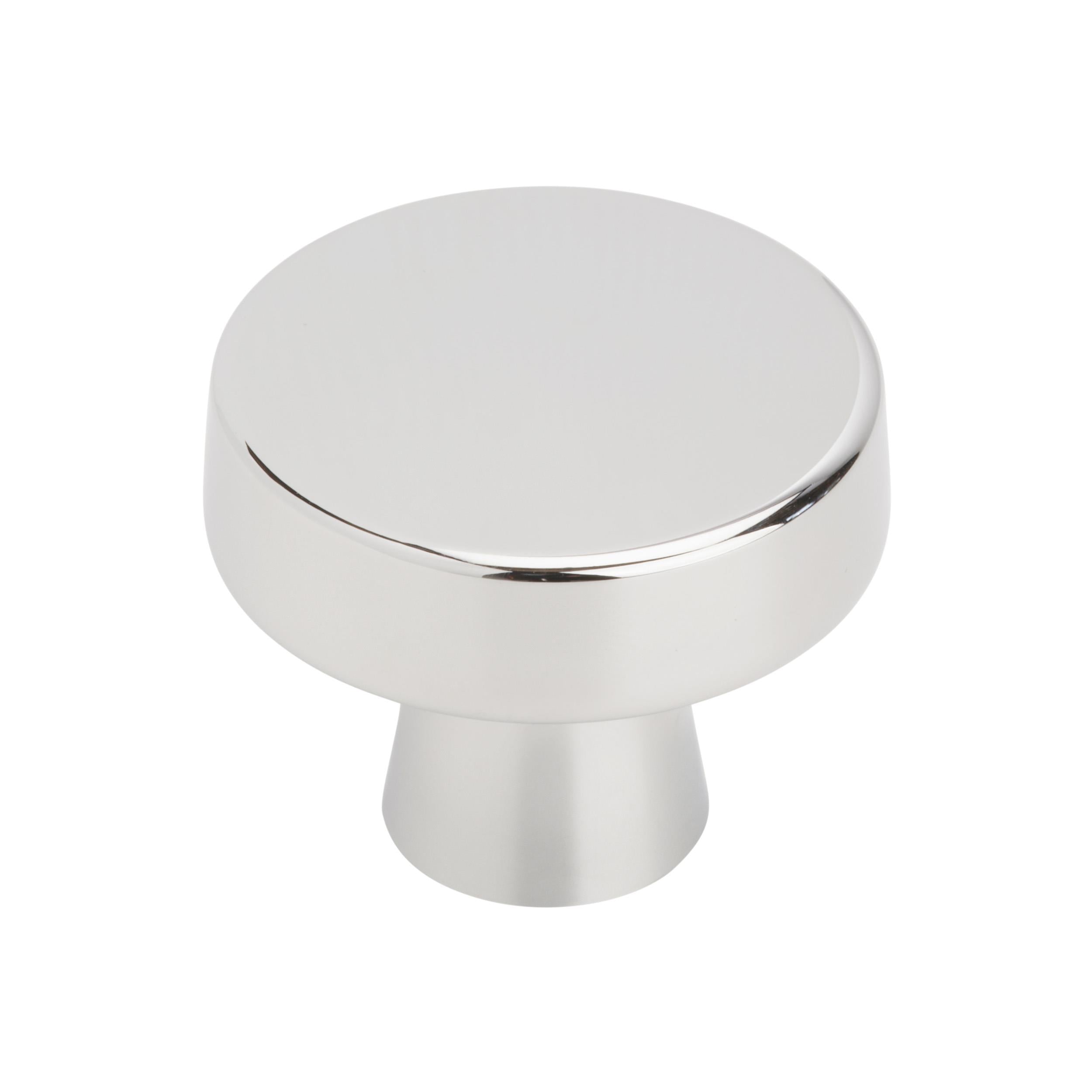 Blackrock 1-5/8 inch (41mm) Diameter Polished Chrome Cabinet Knob
