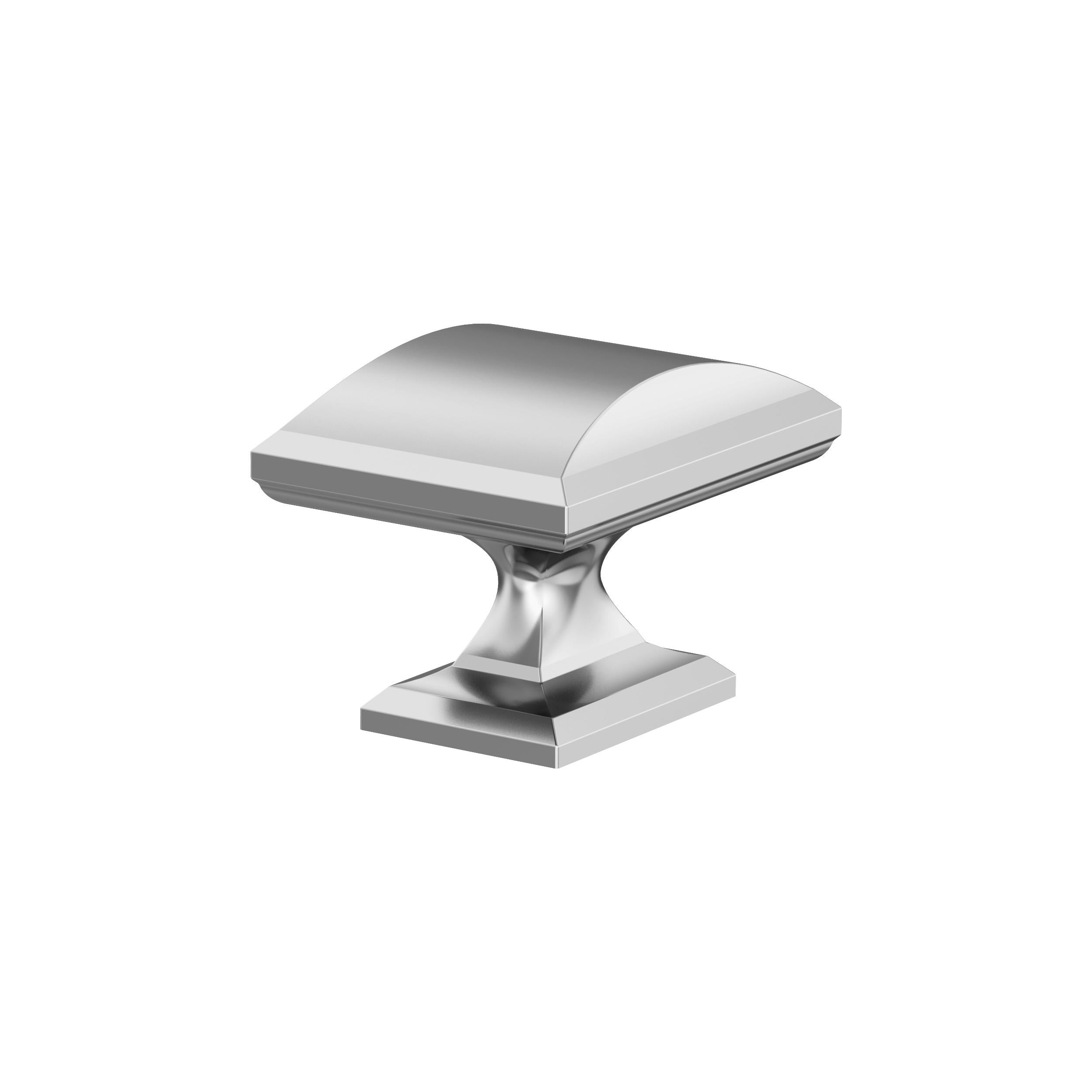 Candler 1-1/2 inch (38mm) Length Polished Chrome Cabinet Knob