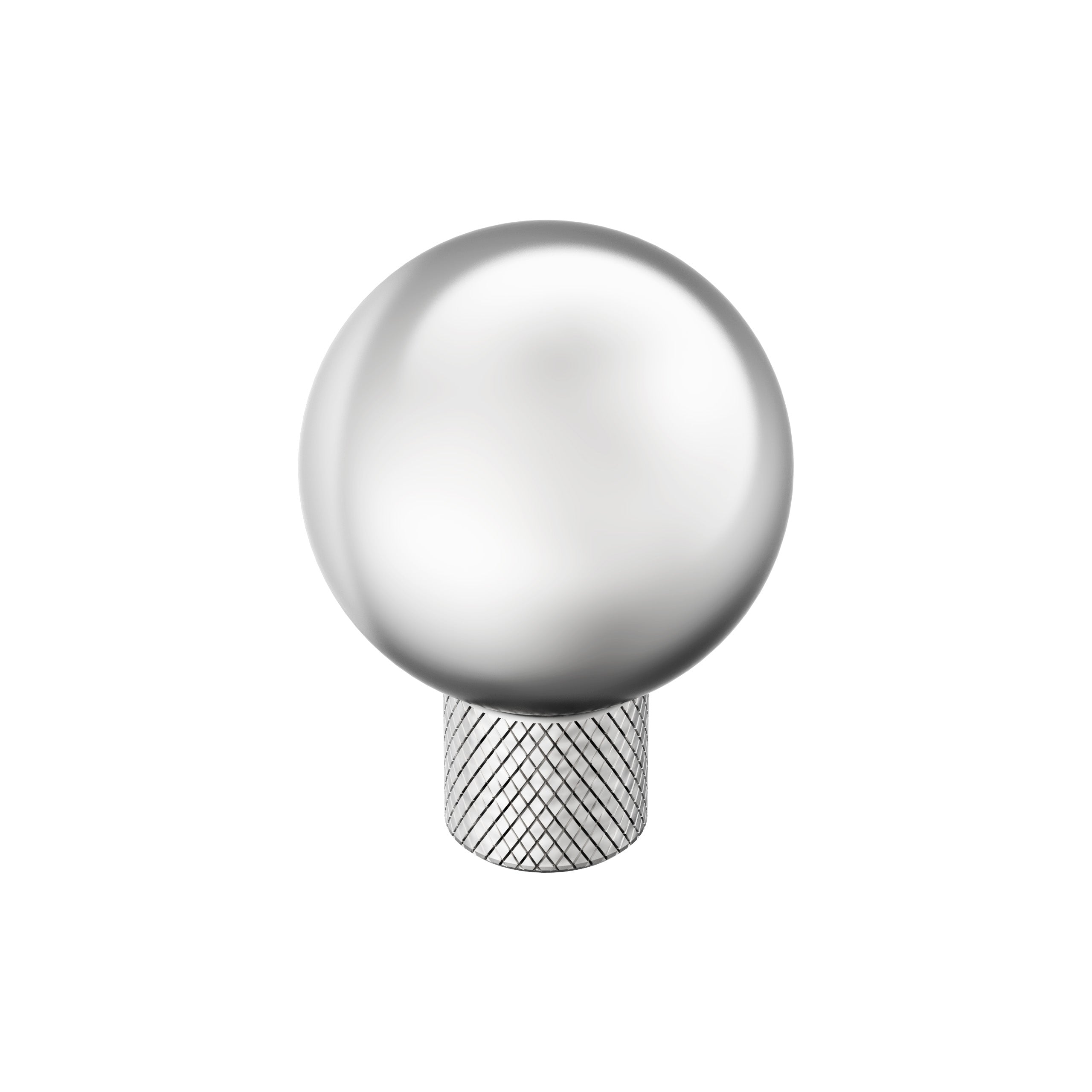 Collet 1-1/8 inch (29mm) Diameter Polished Chrome Cabinet Knob