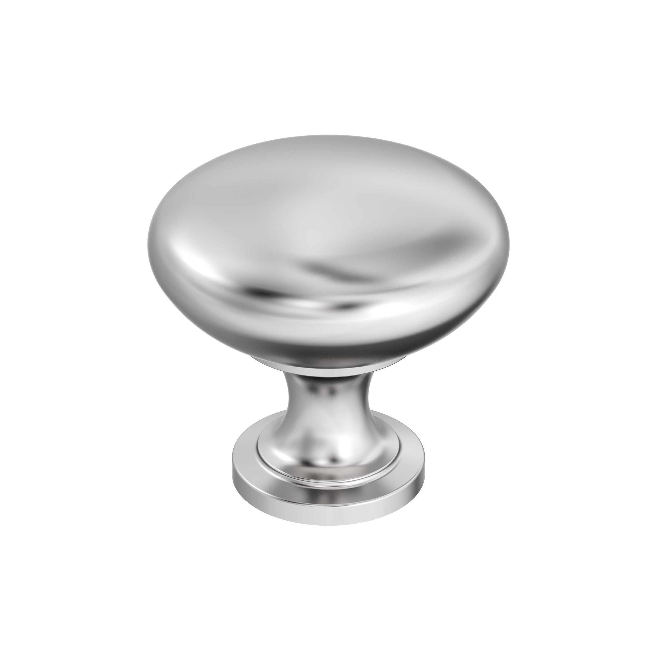 Edona 1-1/4 inch (32mm) Diameter Polished Chrome Cabinet Knob