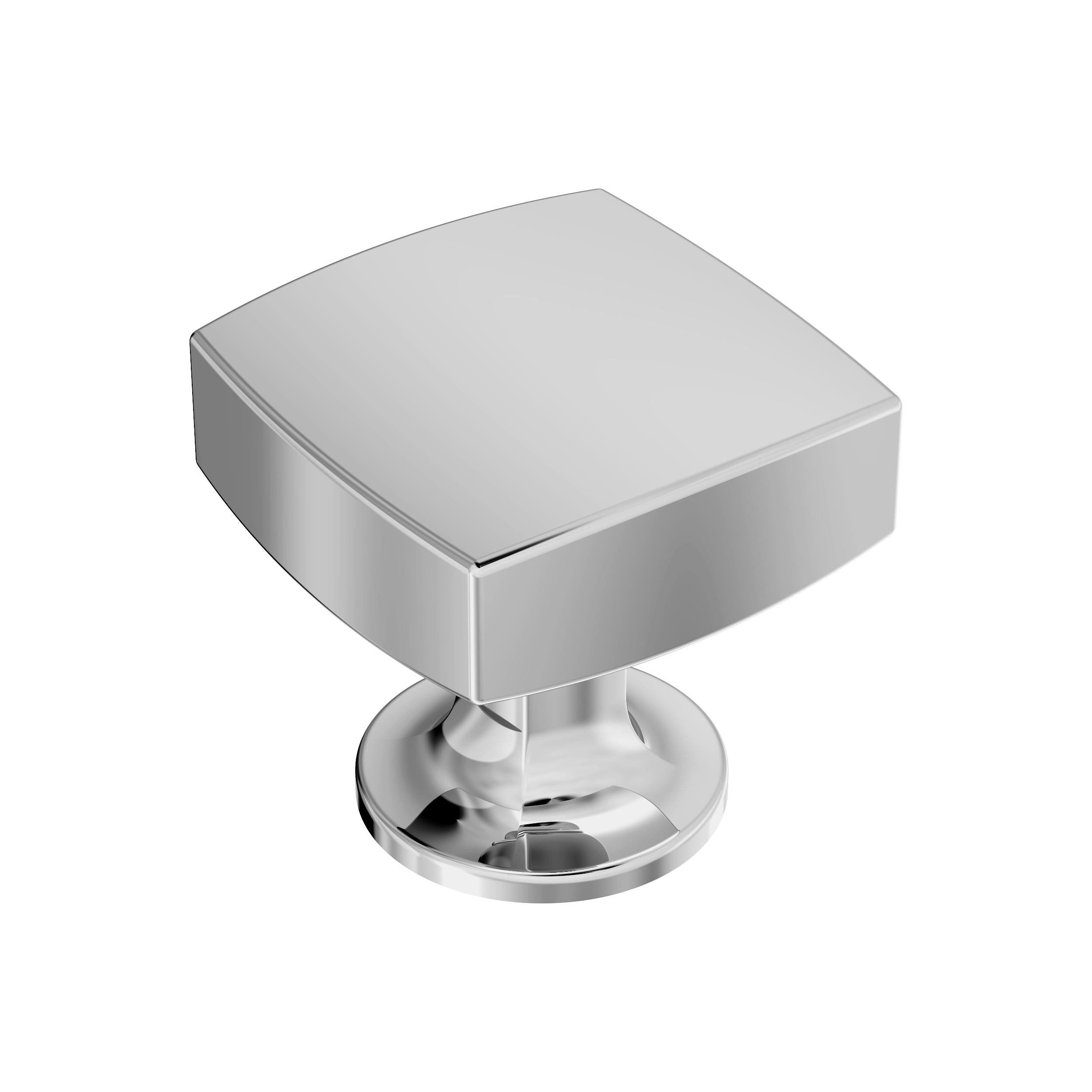 Everett 1-1/4 inch (32mm) Length Polished Chrome Cabinet Knob