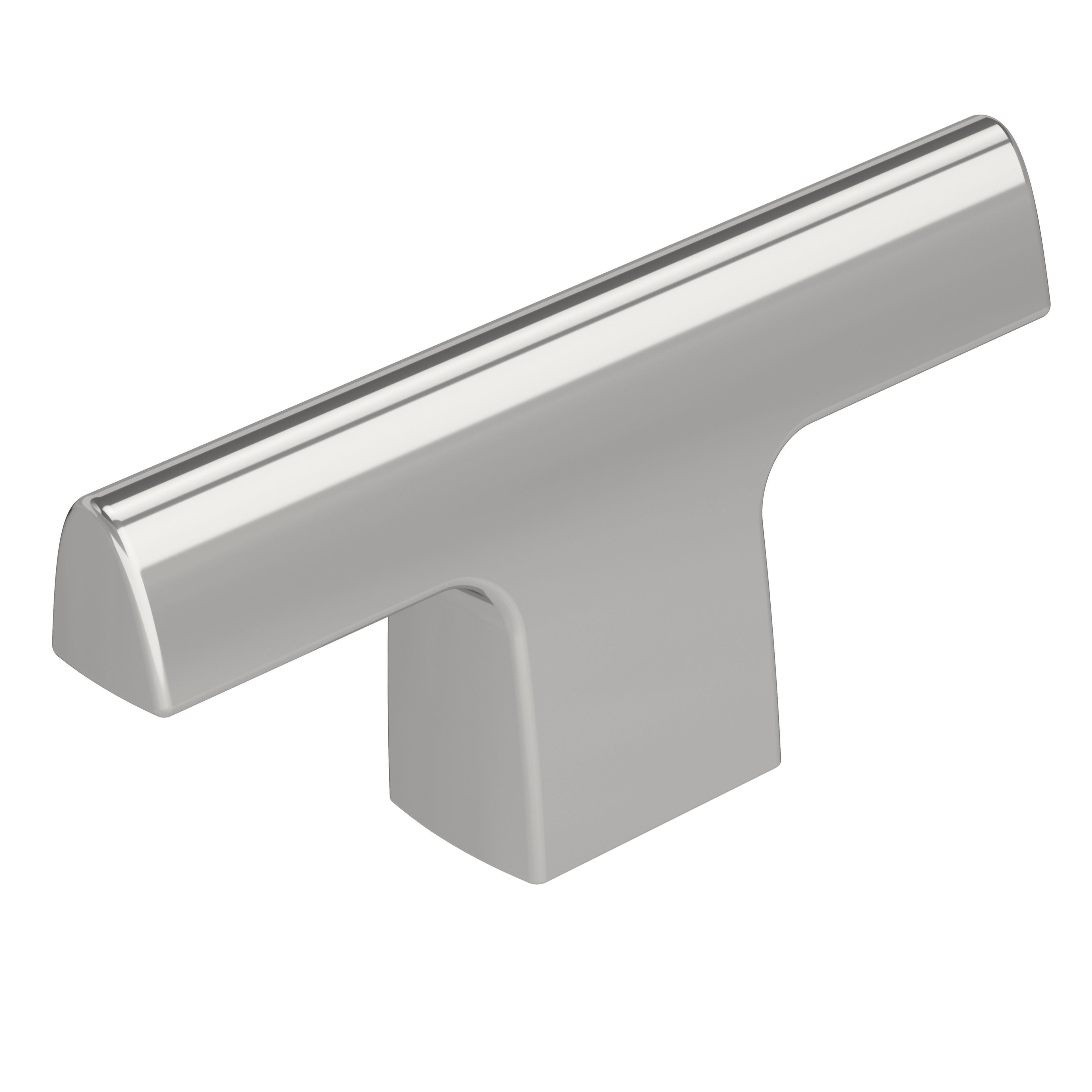 Riva 2-1/2 inch (64mm) Length Polished Chrome Cabinet Knob