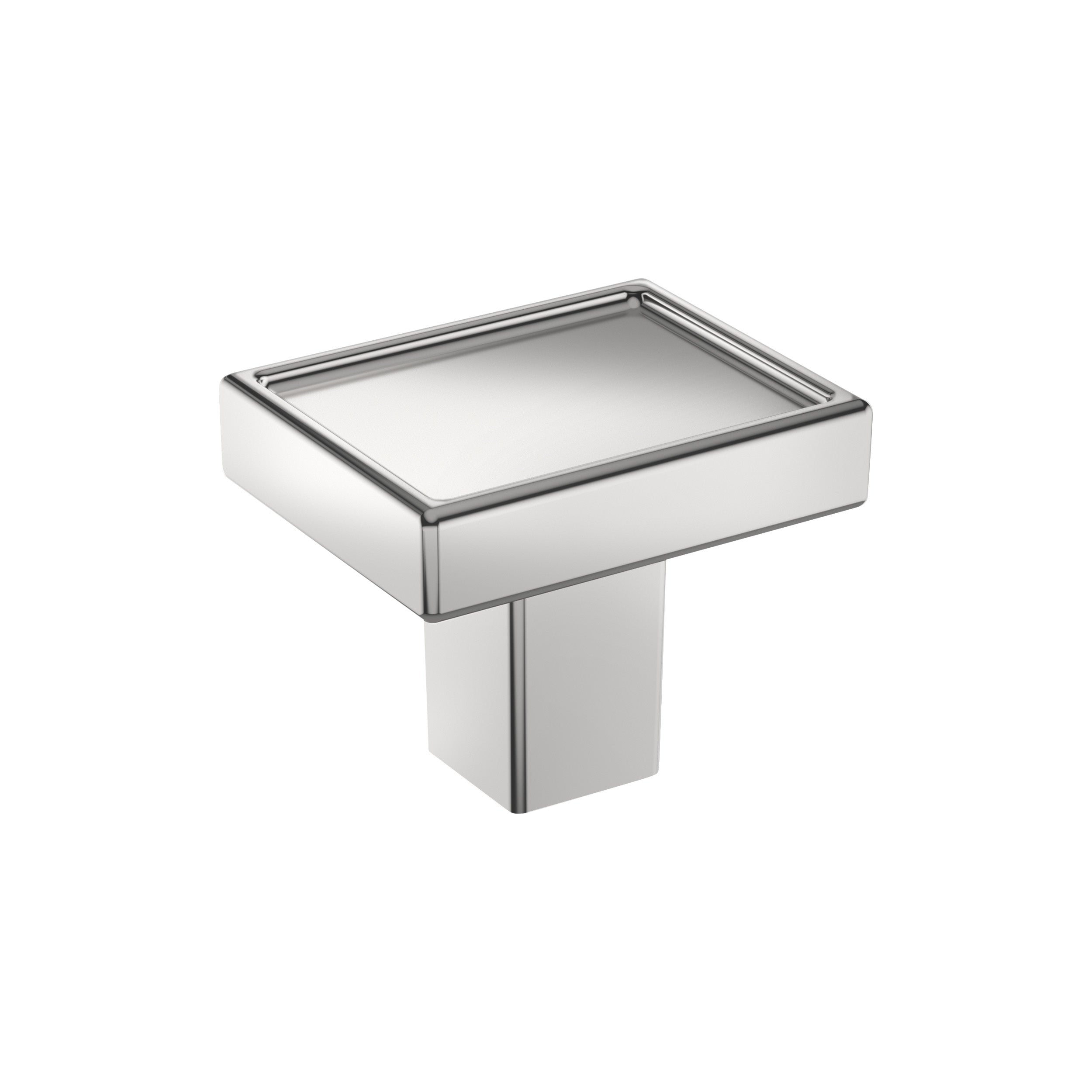 Rockhurst 1-1/4 inch (32mm) Length Polished Chrome Cabinet Knob