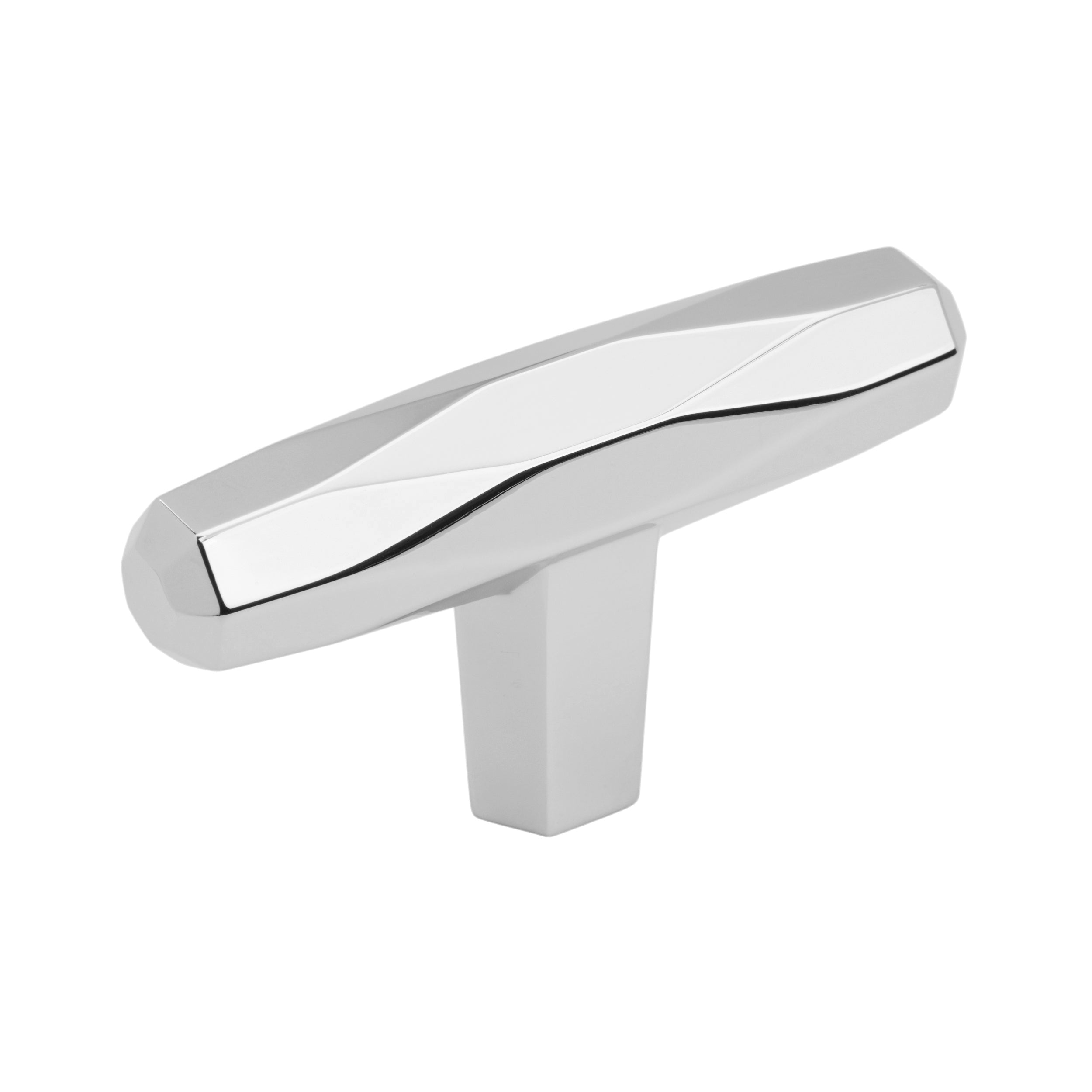 St. Vincent 2-1/2 inch (64mm) Length Polished Chrome Cabinet Knob