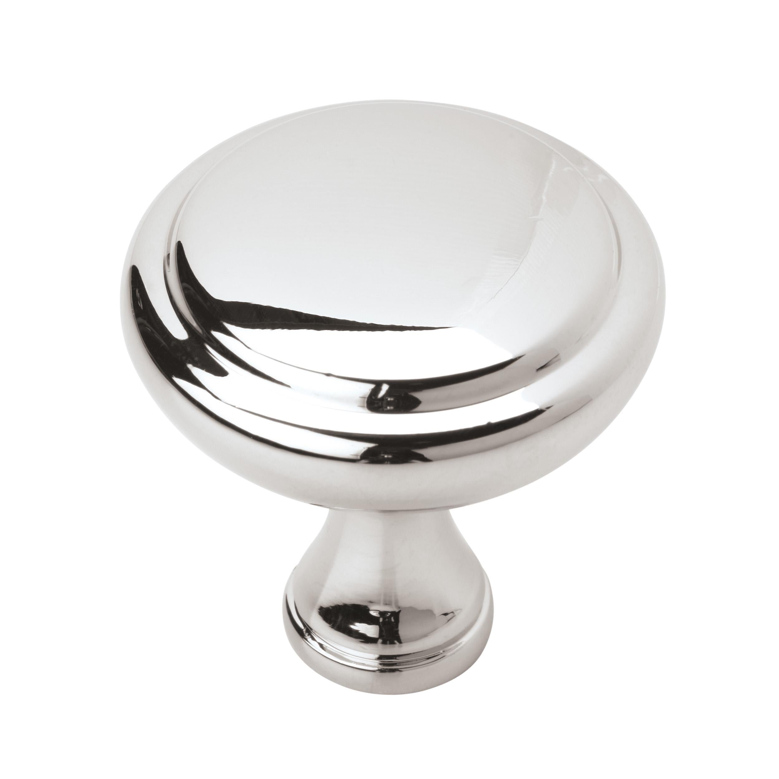Arden 1-1/4 inch (32mm) Diameter Polished Chrome Cabinet Knob
