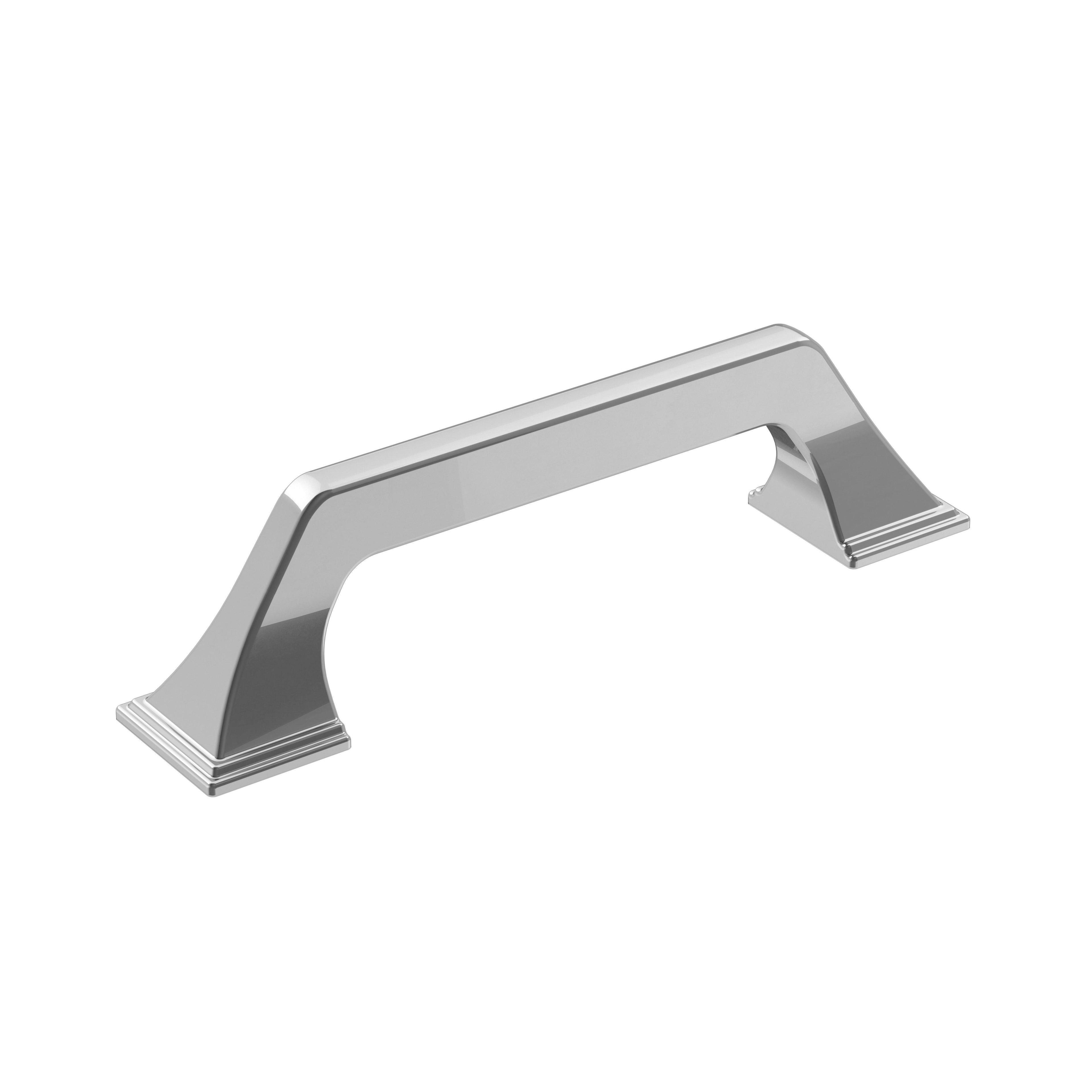 Exceed 3-3/4 inch (96mm) Center-to-Center Polished Chrome Cabinet Pull