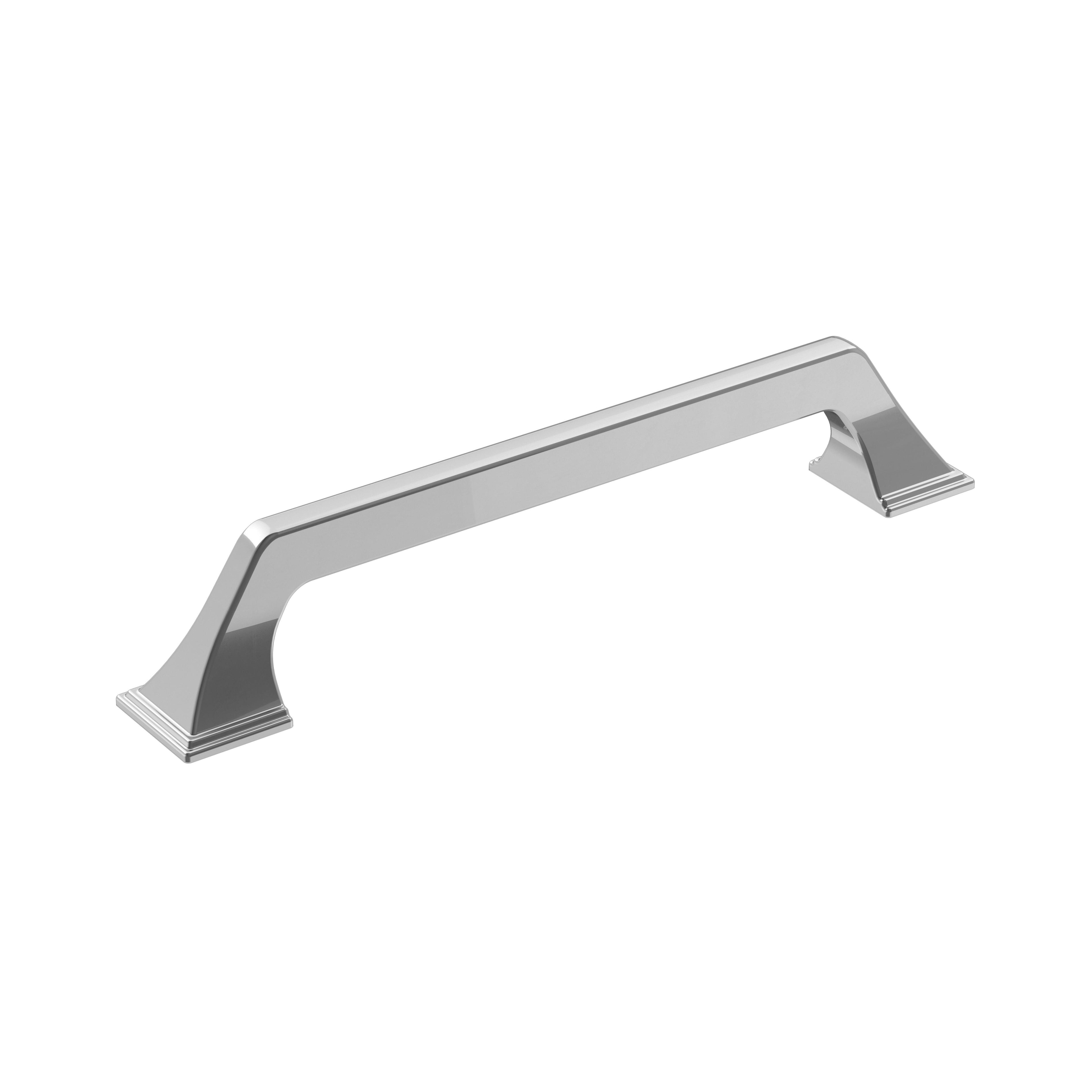 Exceed 6-5/16 inch (160mm) Center-to-Center Polished Chrome Cabinet Pull