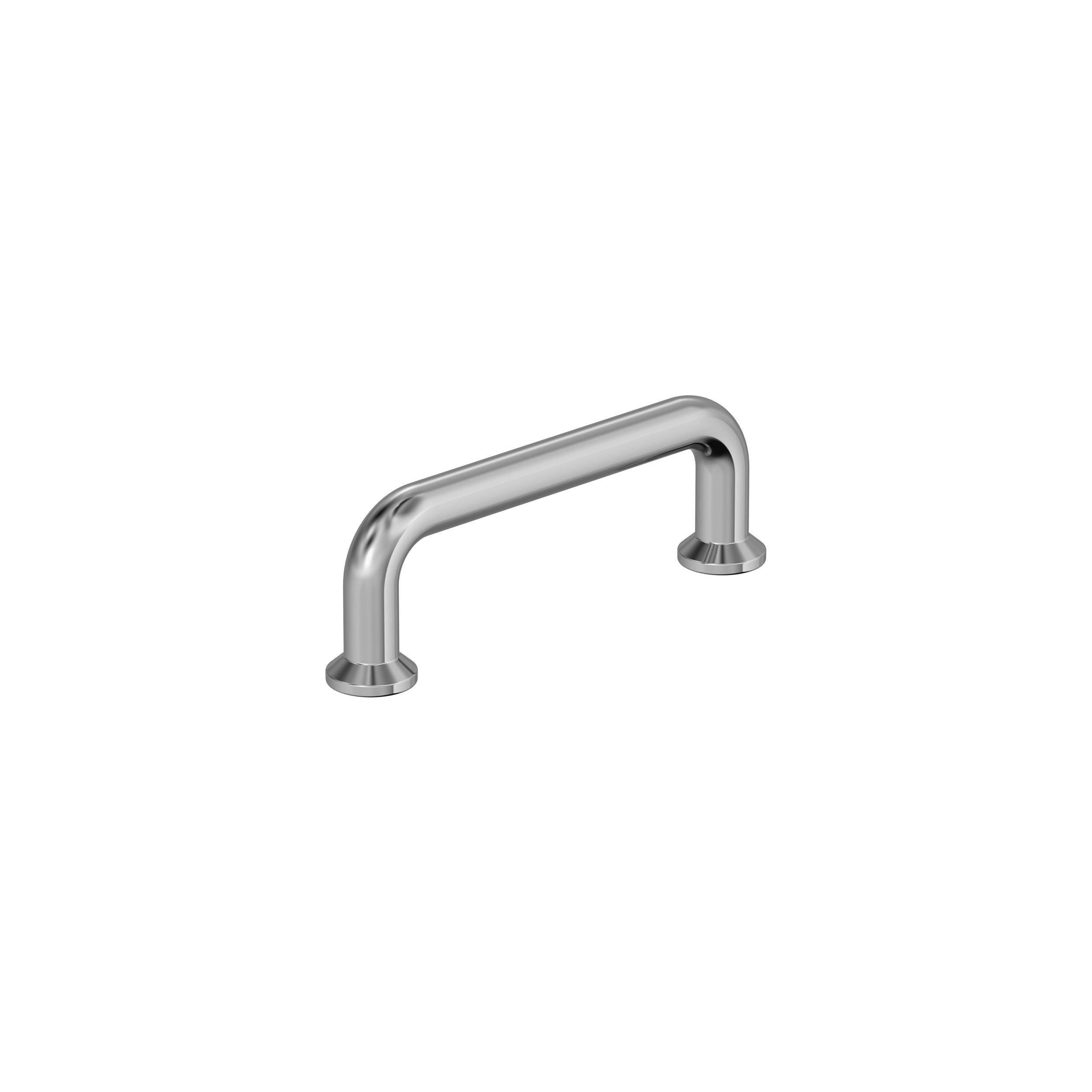 Factor 3 inch (76mm) Center-to-Center Polished Chrome Cabinet Pull