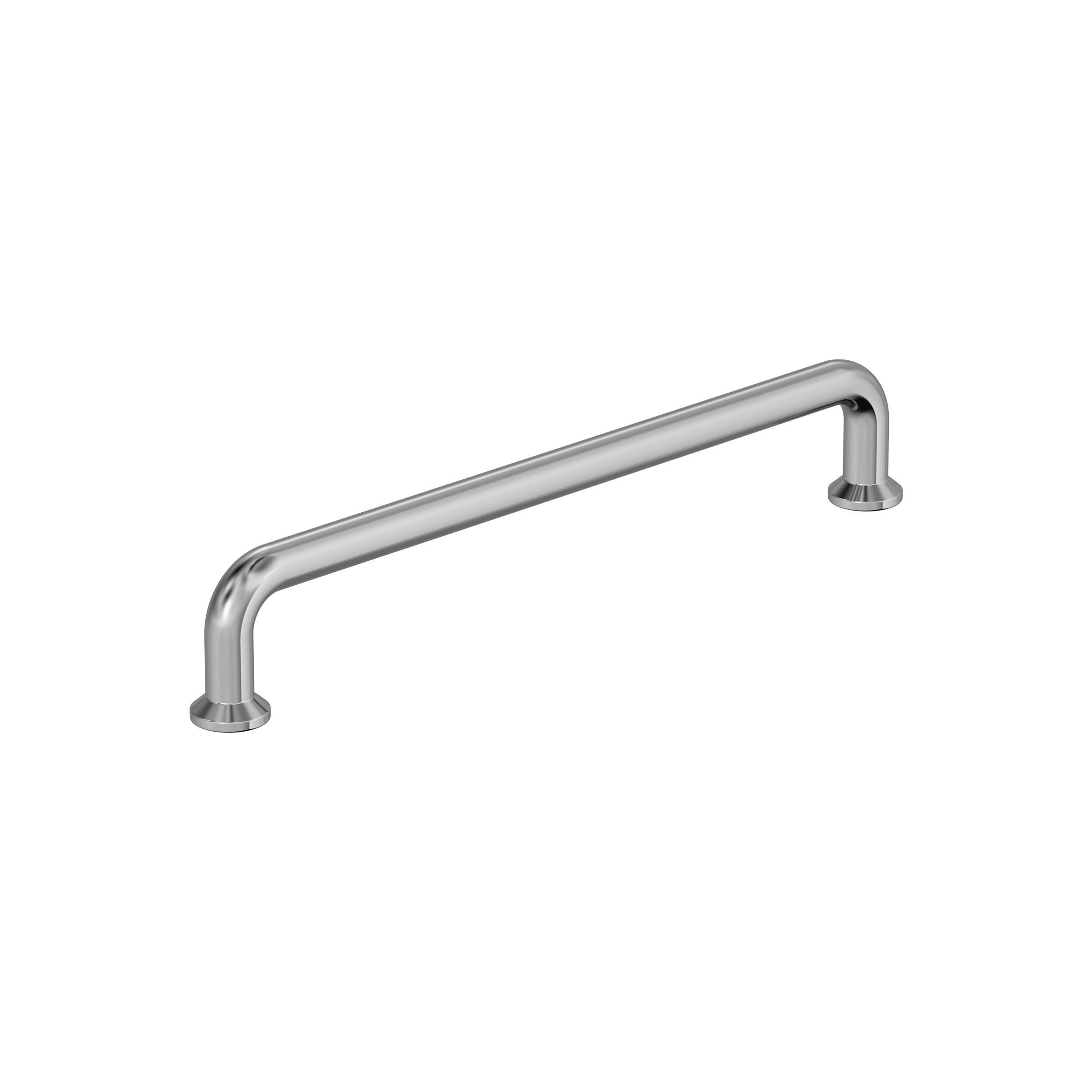Factor 6-5/16 inch (160mm) Center-to-Center Polished Chrome Cabinet Pull
