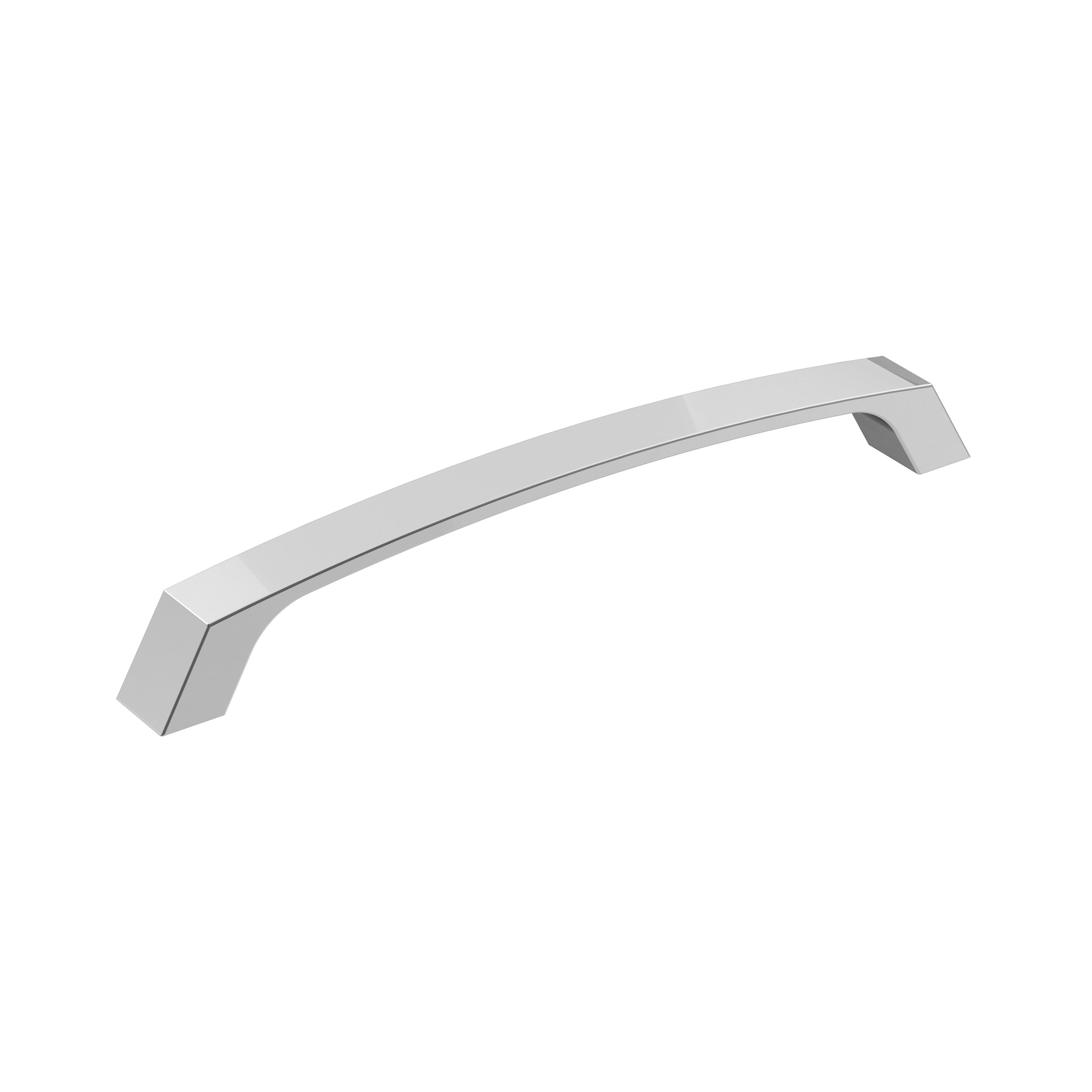 Premise 6-5/16 inch (160mm) Center-to-Center Polished Chrome Cabinet Pull
