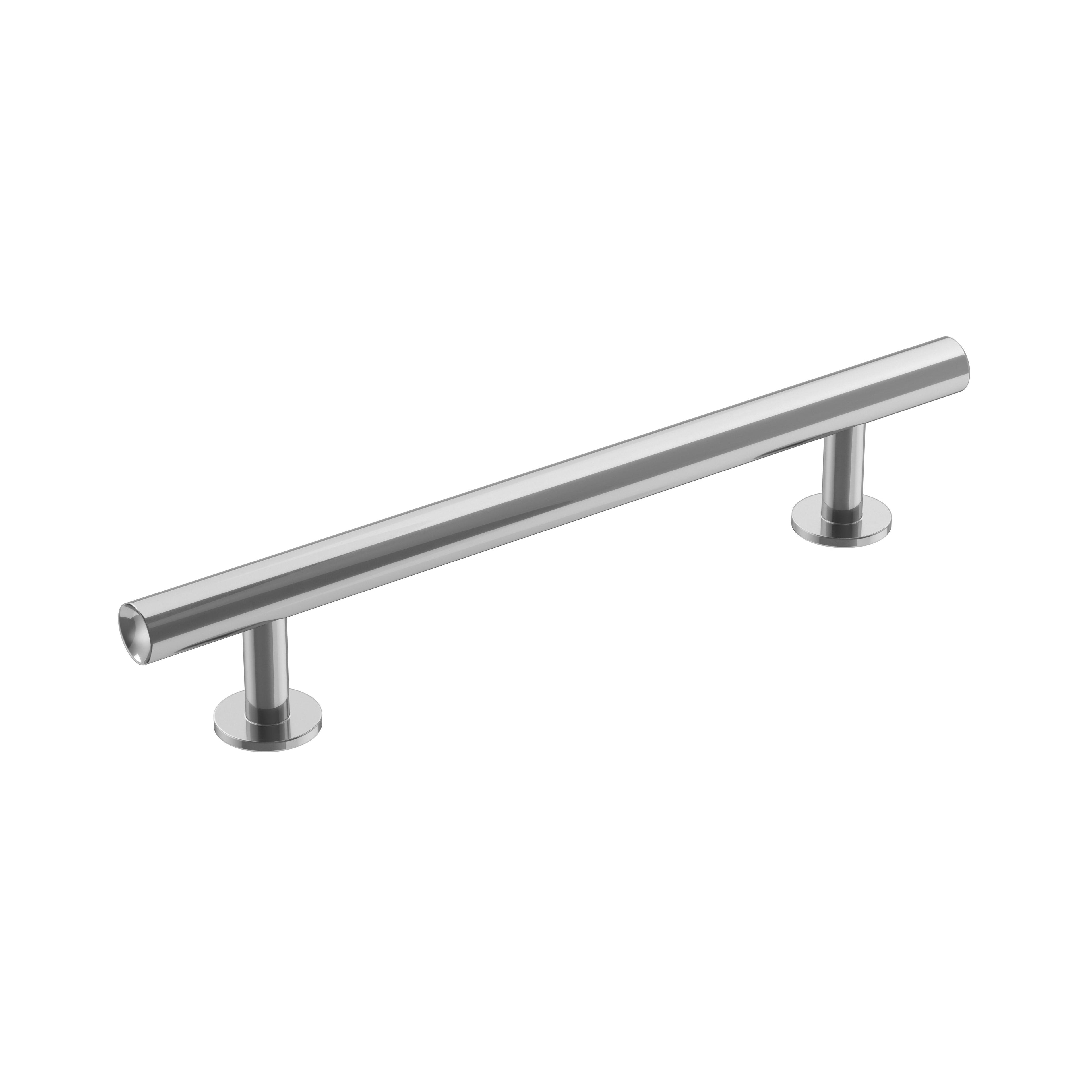 Radius 5-1/16 inch (128mm) Center-to-Center Polished Chrome Cabinet Pull