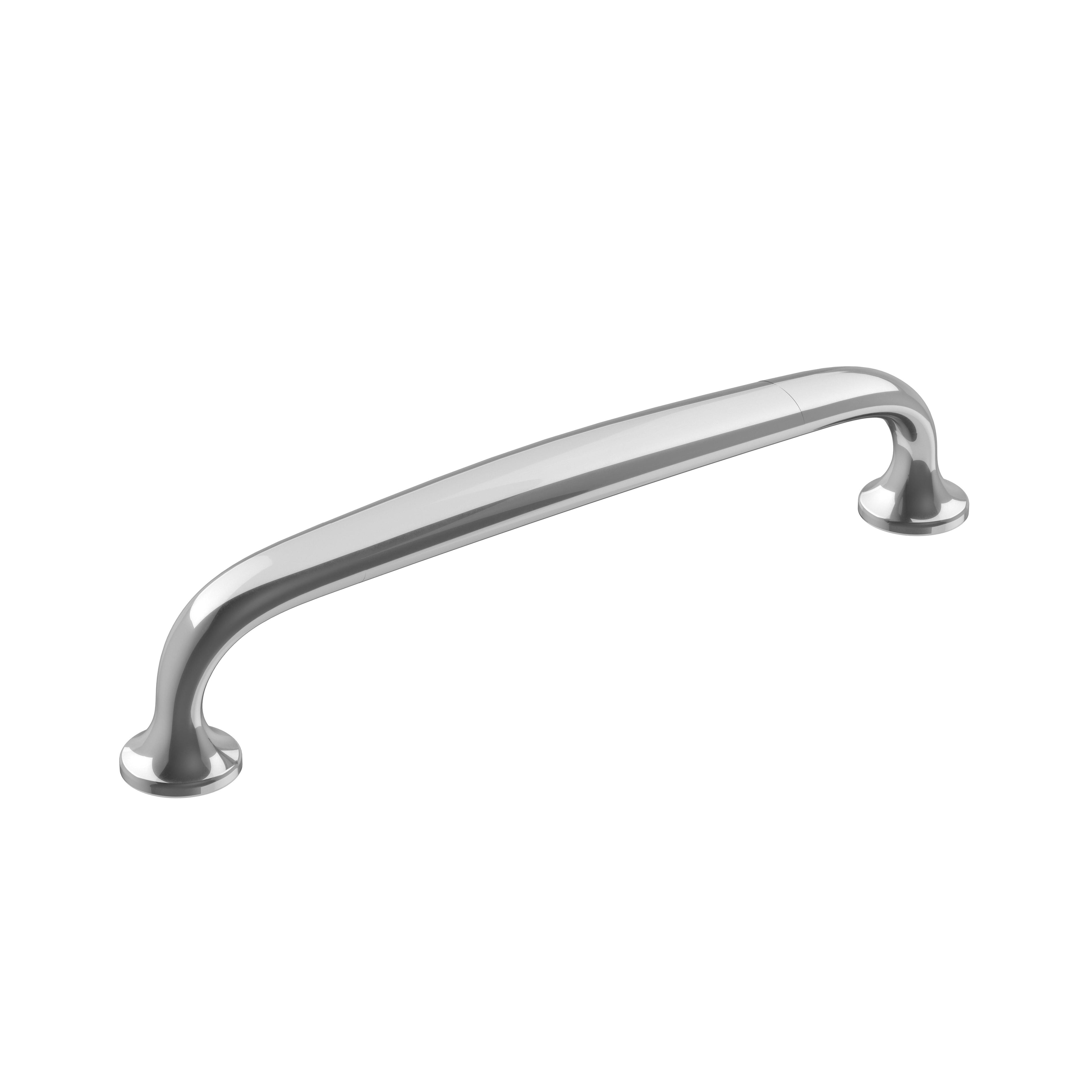 Renown 5-1/16 inch (128mm) Center-to-Center Polished Chrome Cabinet Pull