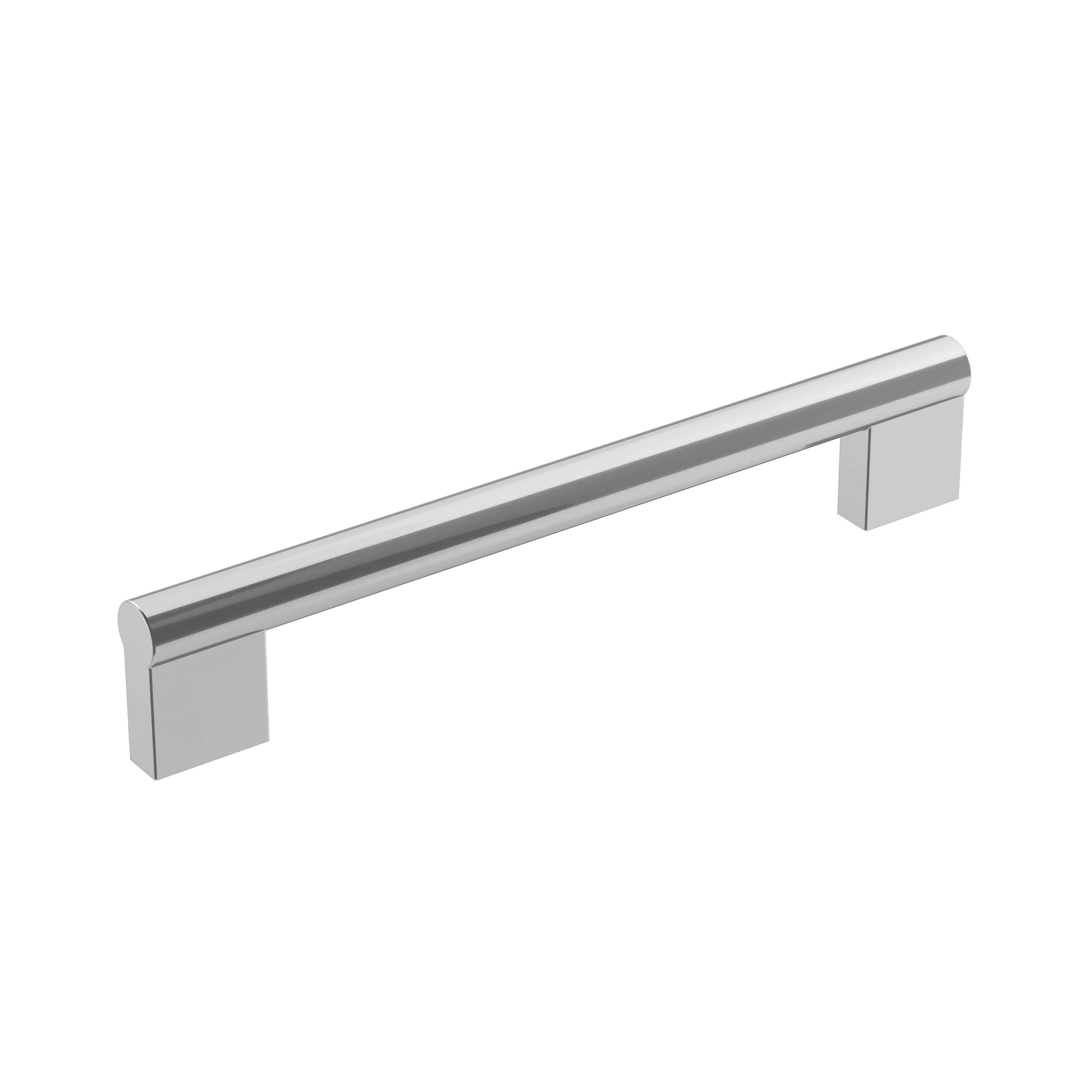 Versa 6-5/16 inch (160mm) Center-to-Center Polished Chrome Cabinet Pull