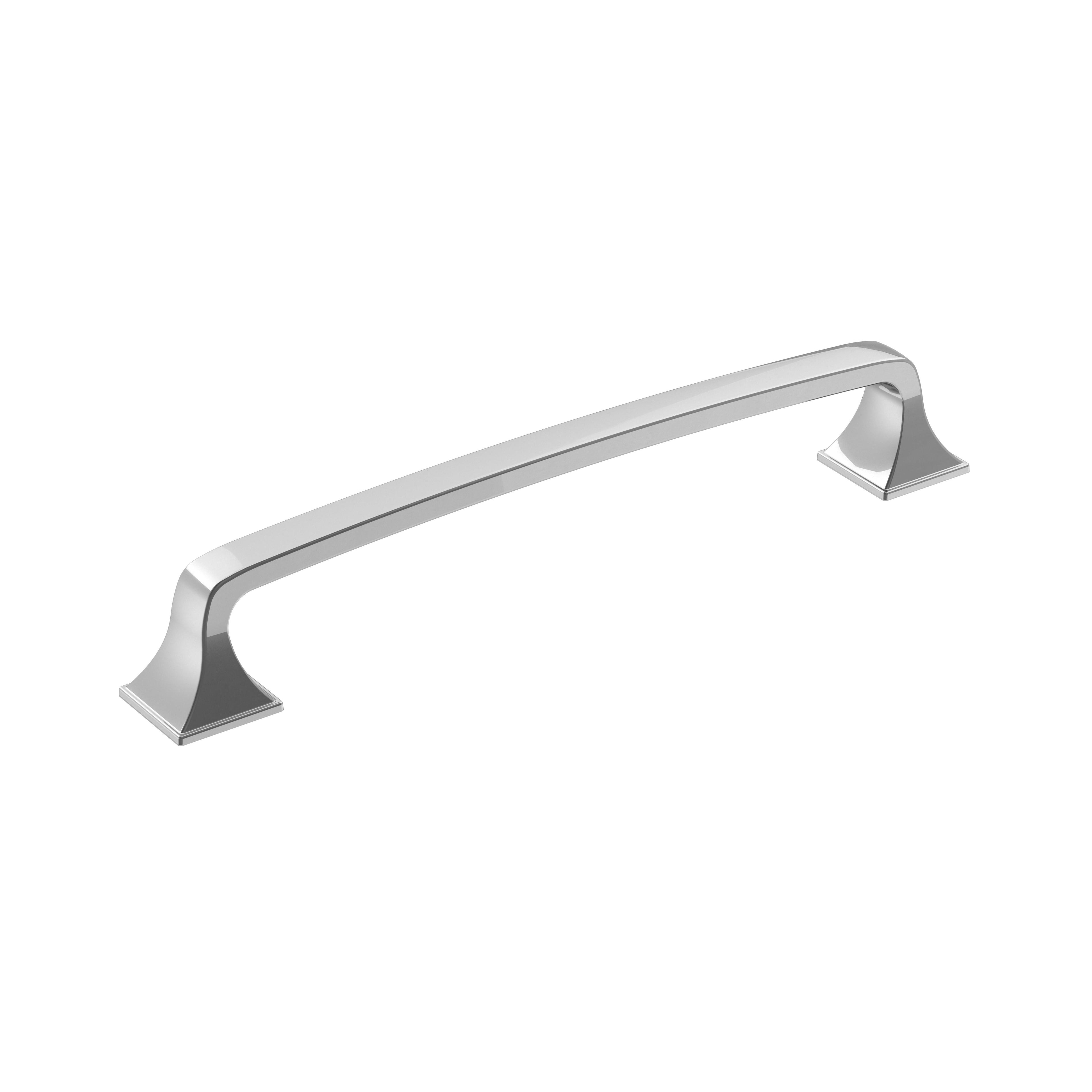 Ville 6-5/16 inch (160mm) Center-to-Center Polished Chrome Cabinet Pull