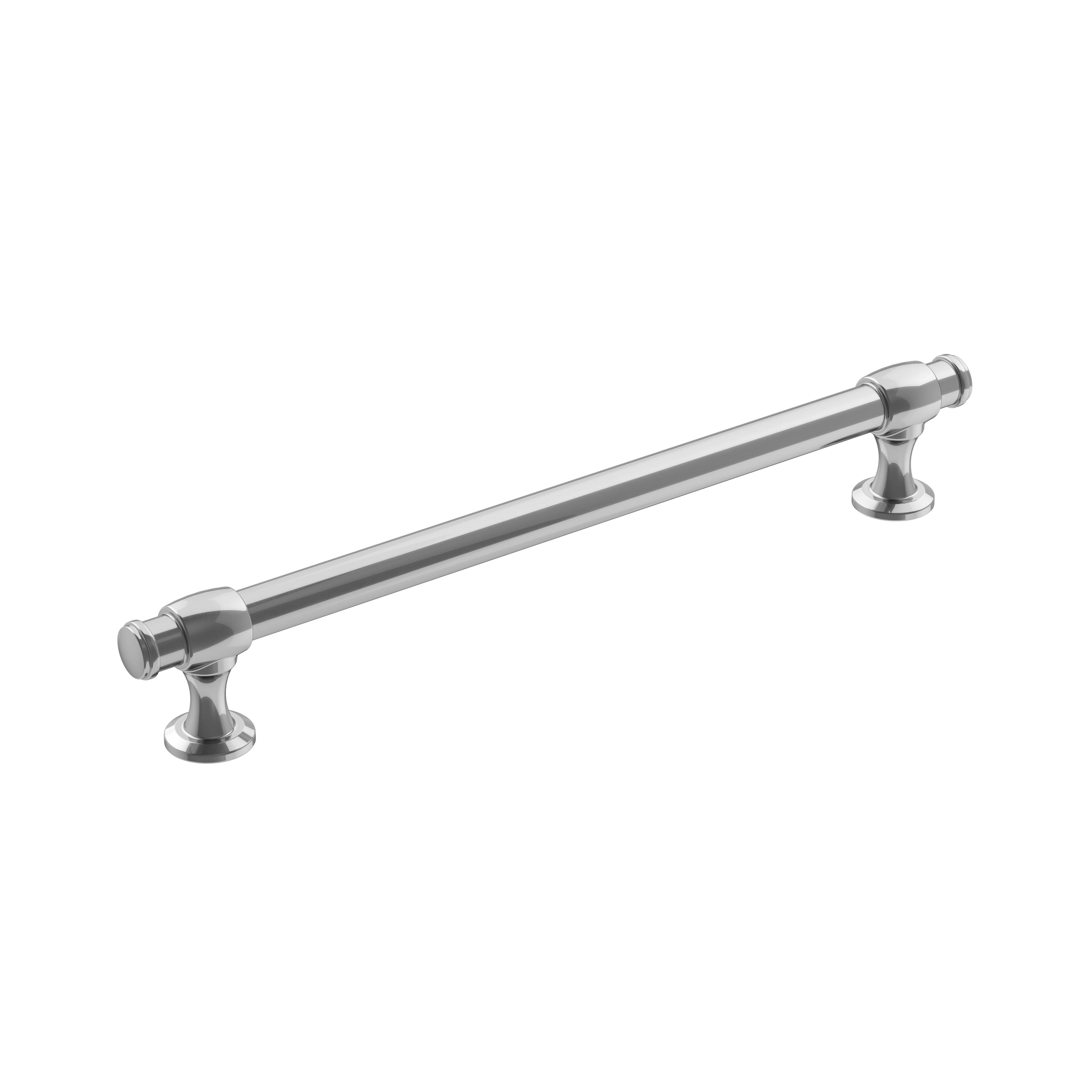 Winsome 7-9/16 inch (192mm) Center-to-Center Polished Chrome Cabinet Pull