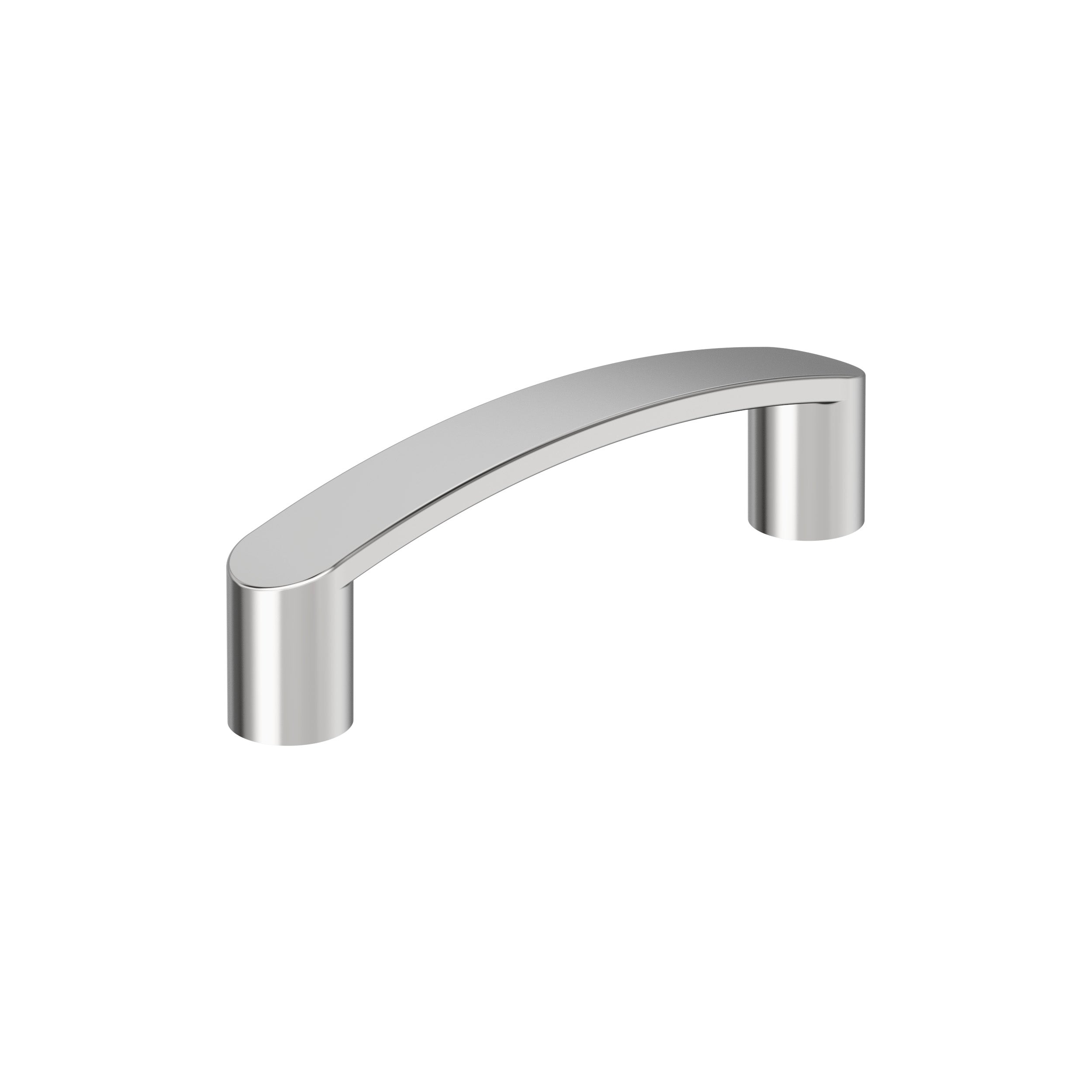 Rift 3 inch (76mm) Center-to-Center Polished Chrome Cabinet Pull