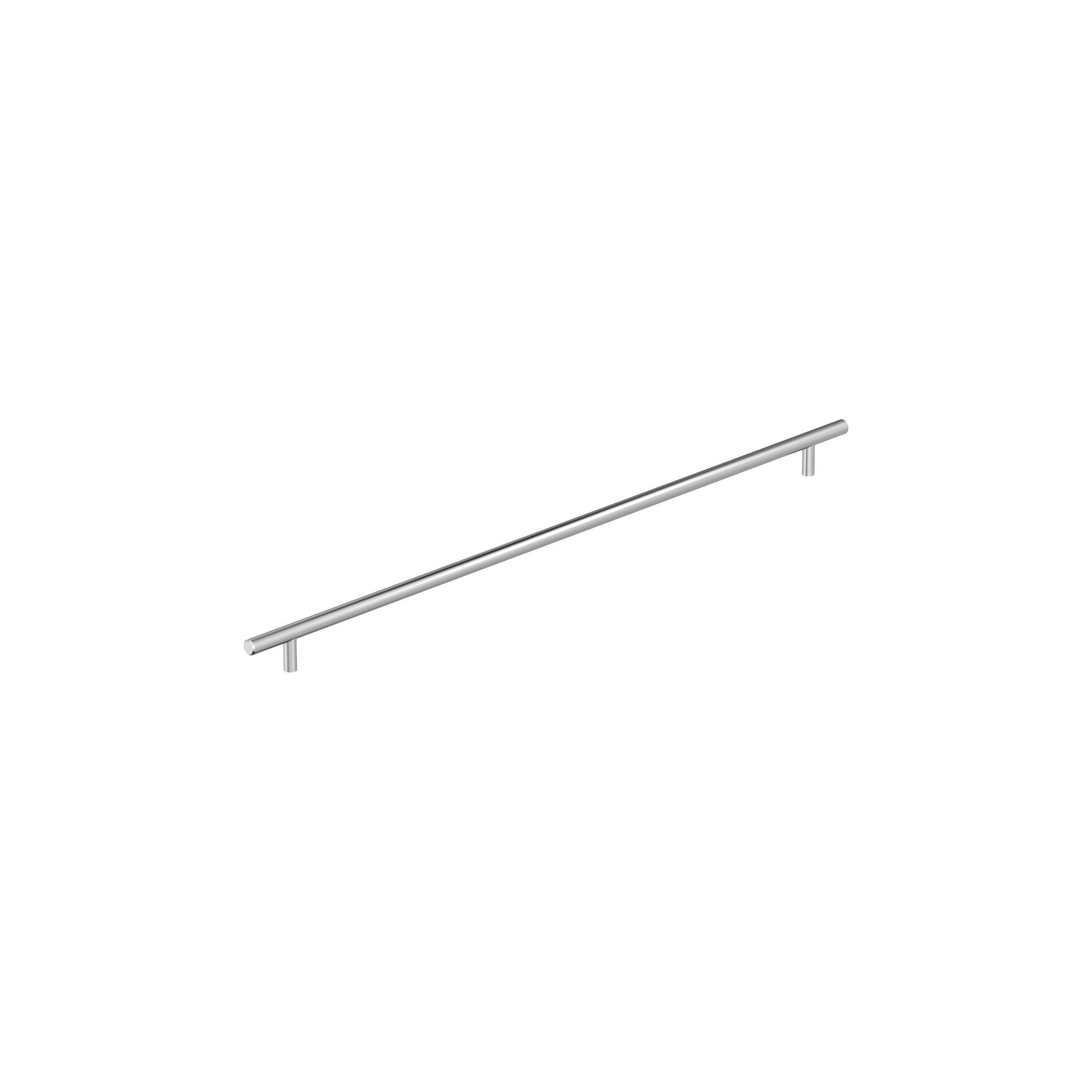 Bar Pulls 21-7/16 inch (544mm) Center-to-Center Polished Chrome Cabinet Pull