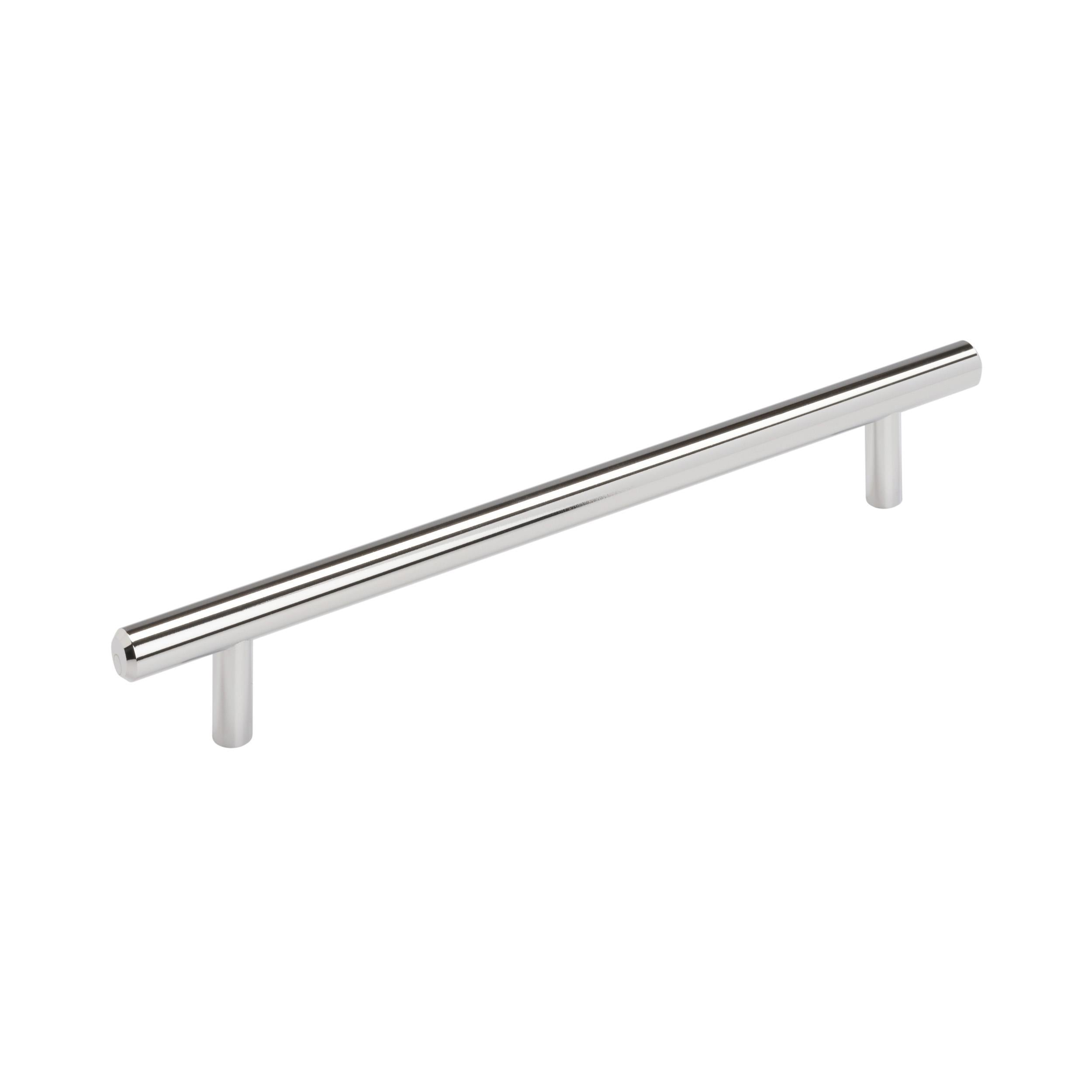 Bar Pulls 7-9/16 inch (192mm) Center-to-Center Polished Chrome Cabinet Pull