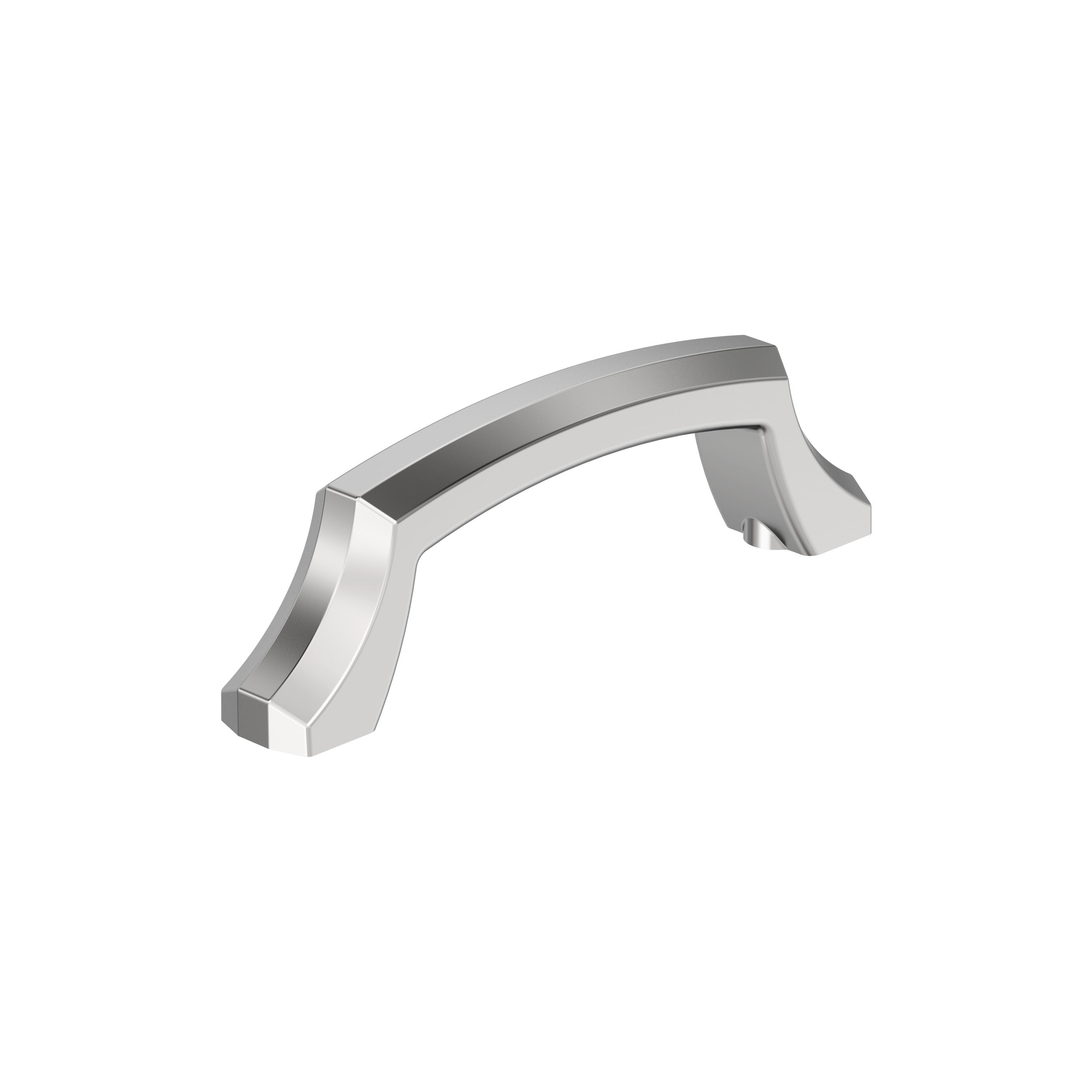 Bellamy 3 inch (76mm) Center-to-Center Polished Chrome Cabinet Pull