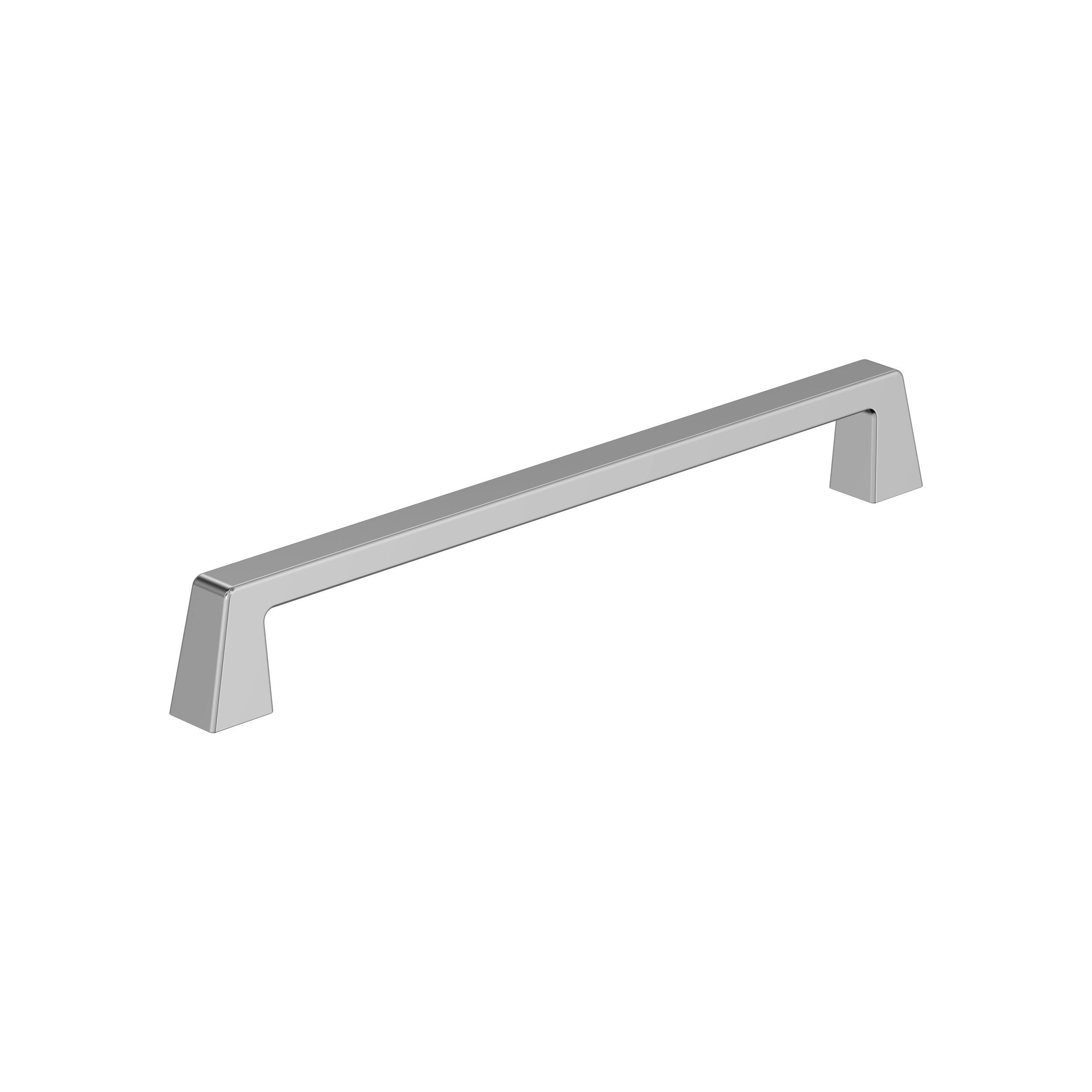 Blackrock 8 inch (203mm) Center-to-Center Polished Chrome Cabinet Pull