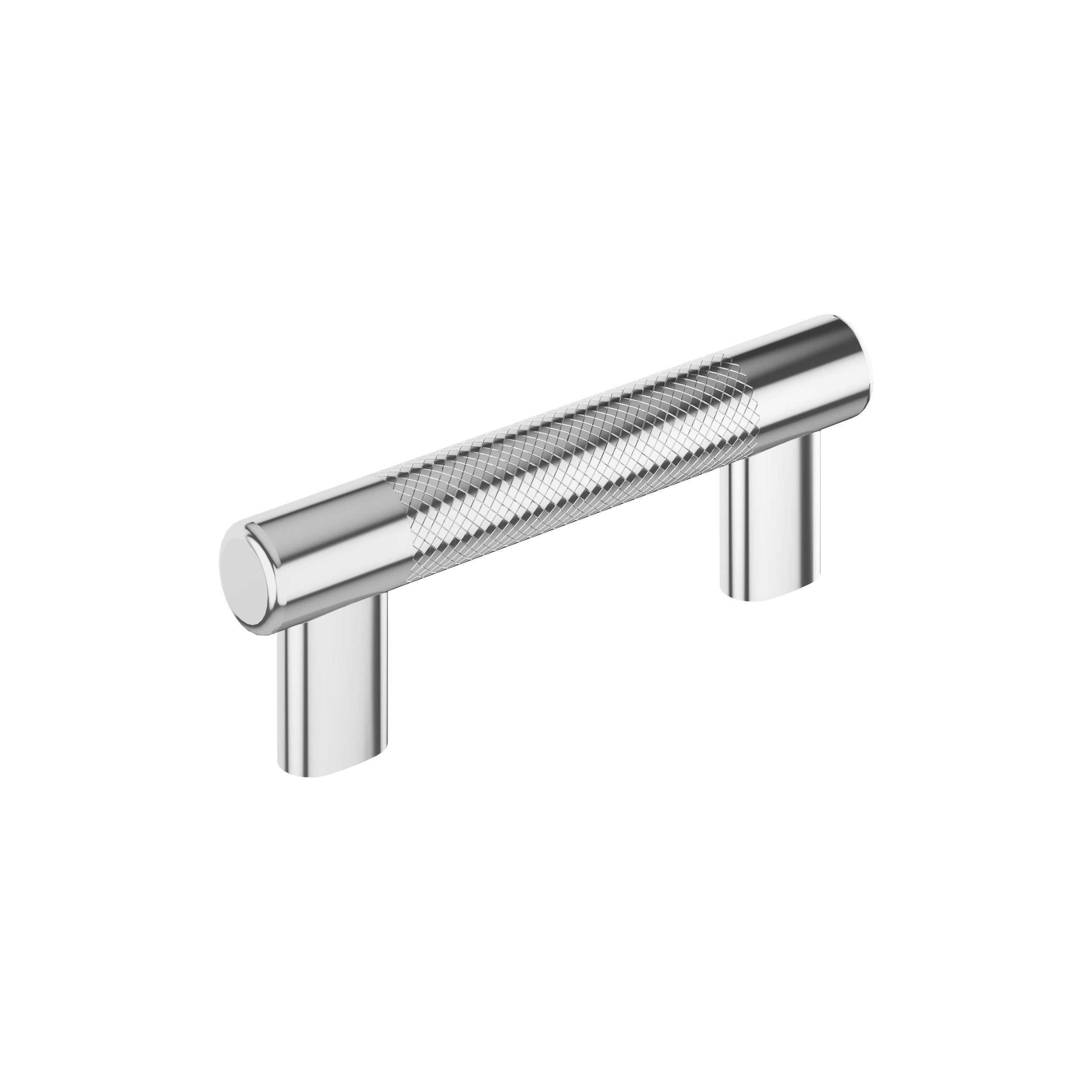 Bronx 3 inch or 3-3/4 inch (76mm or 96mm) Center-to-Center Polished Chrome Cabinet Pull