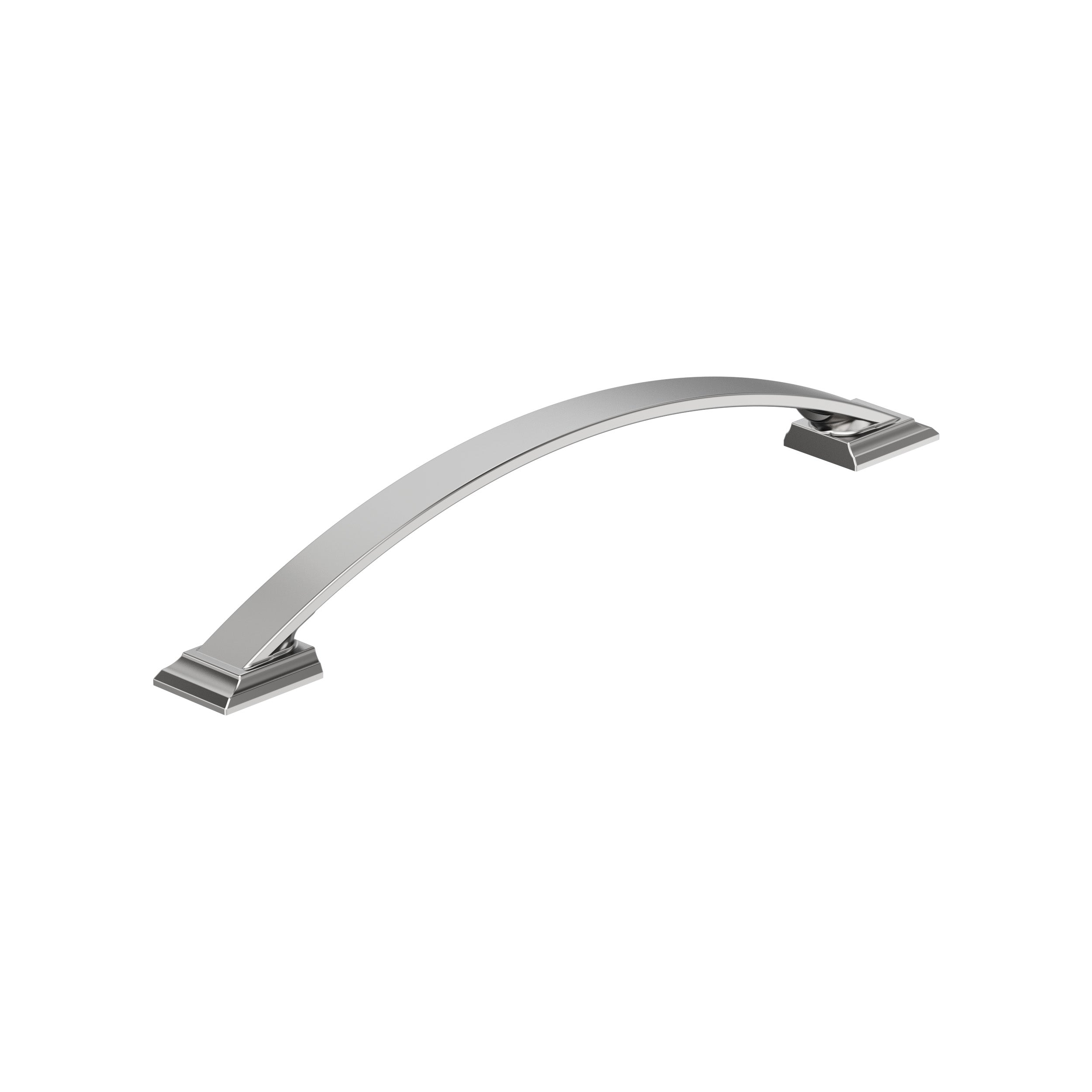 Candler 7-9/16 inch (192mm) Center-to-Center Polished Chrome Cabinet Pull