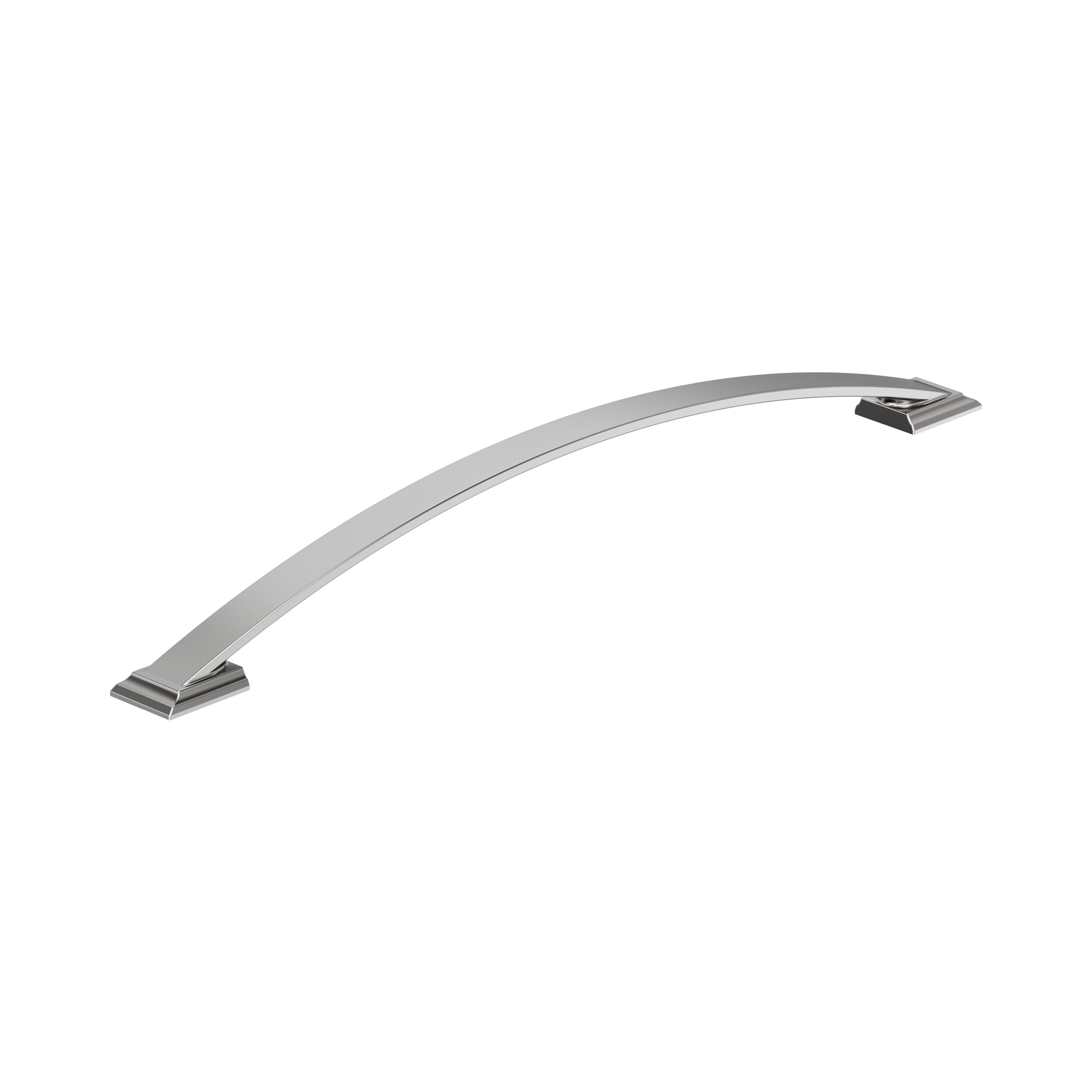 Candler 12-5/8 inch (320mm) Center-to-Center Polished Chrome Cabinet Pull