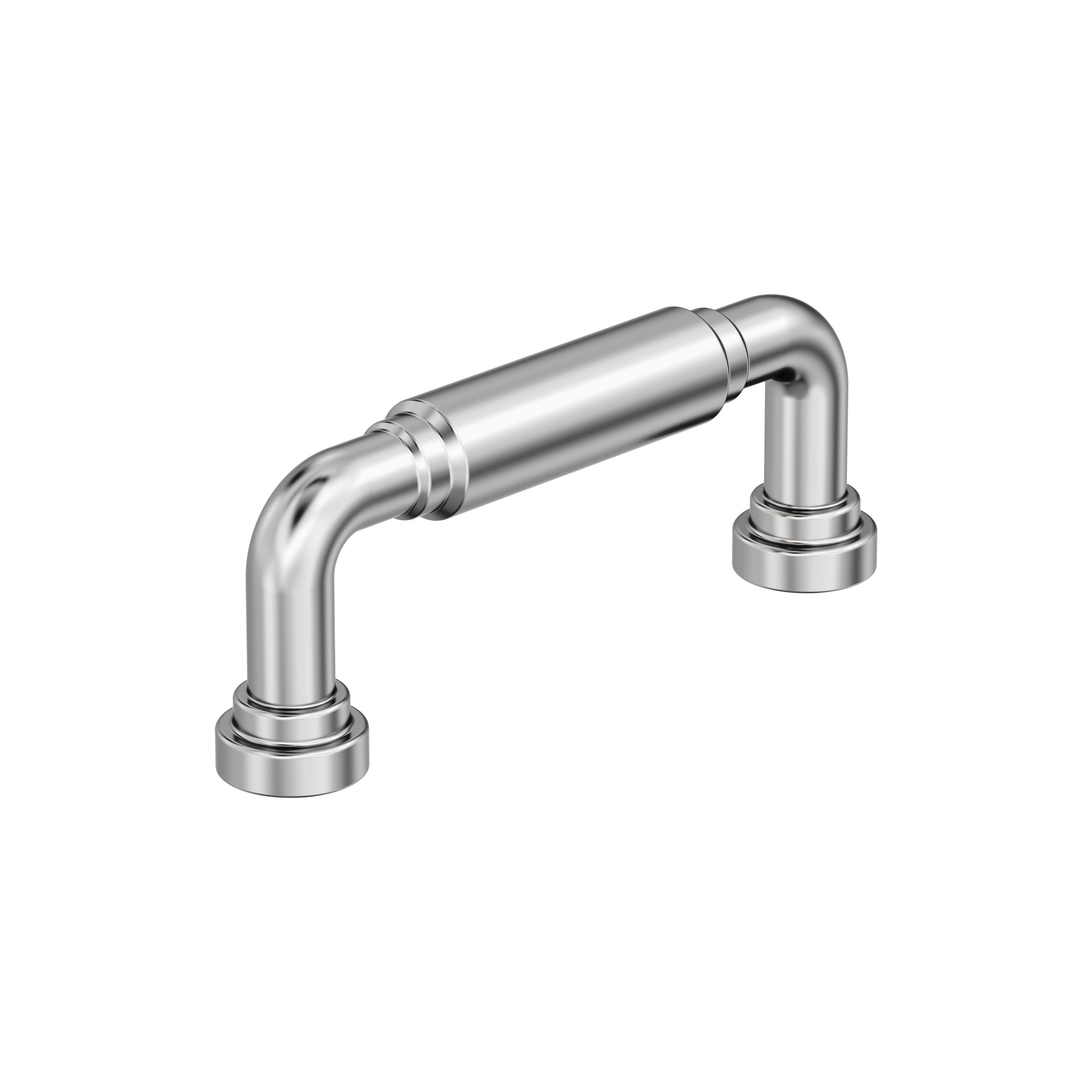 Coble 3 inch (76mm) Center-to-Center Polished Chrome Cabinet Pull