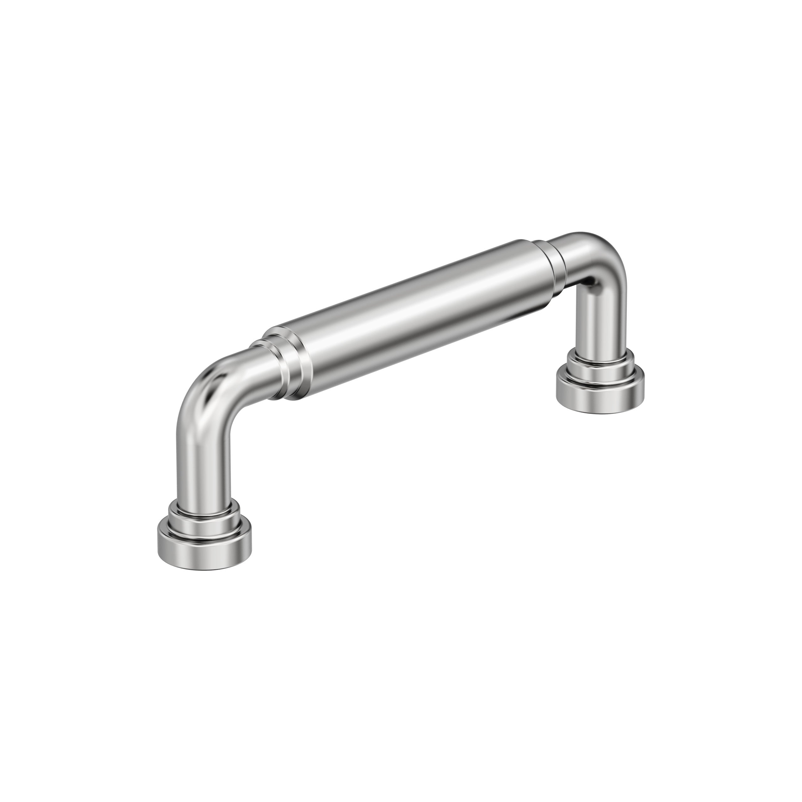 Coble 3-3/4 inch (96mm) Center-to-Center Polished Chrome Cabinet Pull