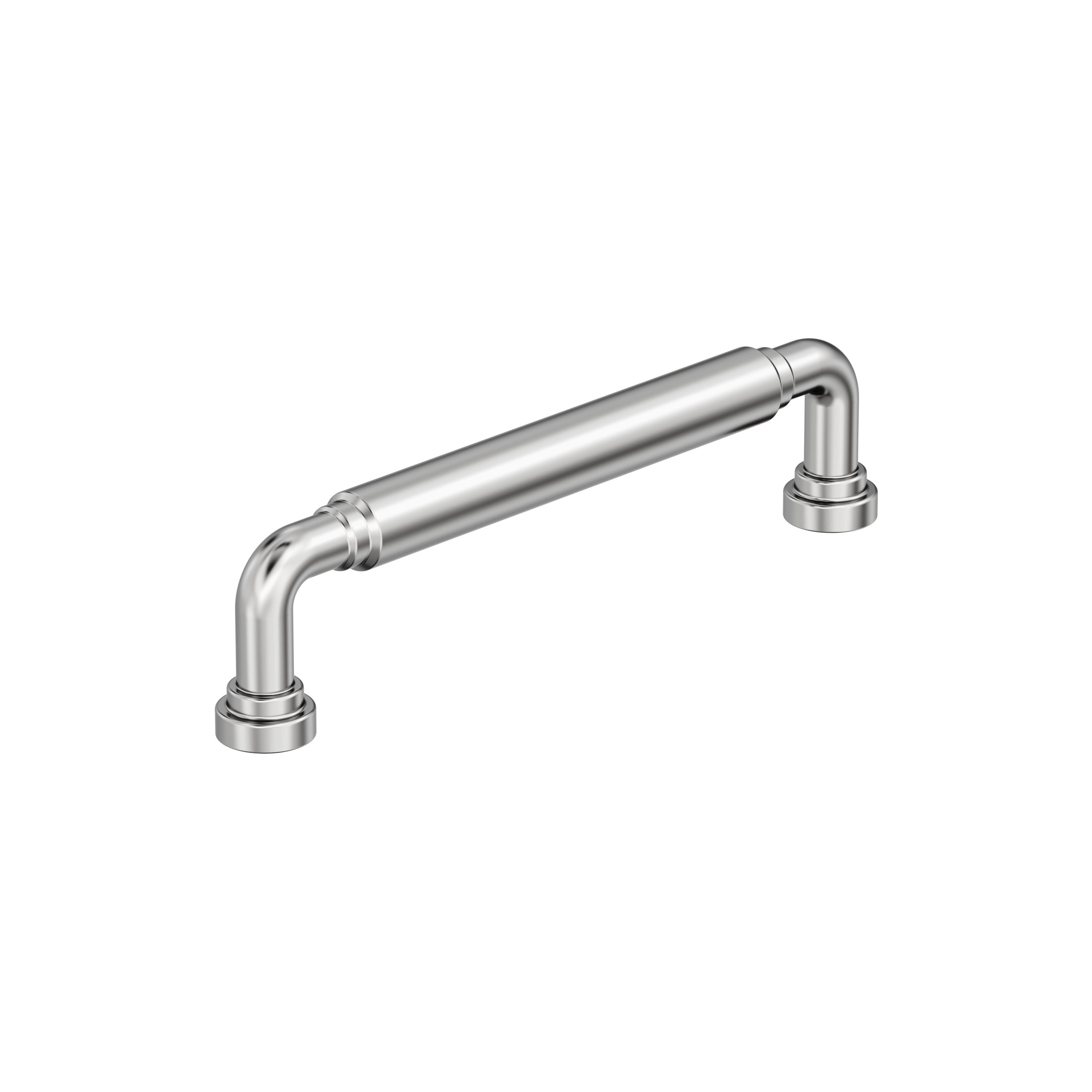 Coble 5-1/16 inch (128mm) Center-to-Center Polished Chrome Cabinet Pull