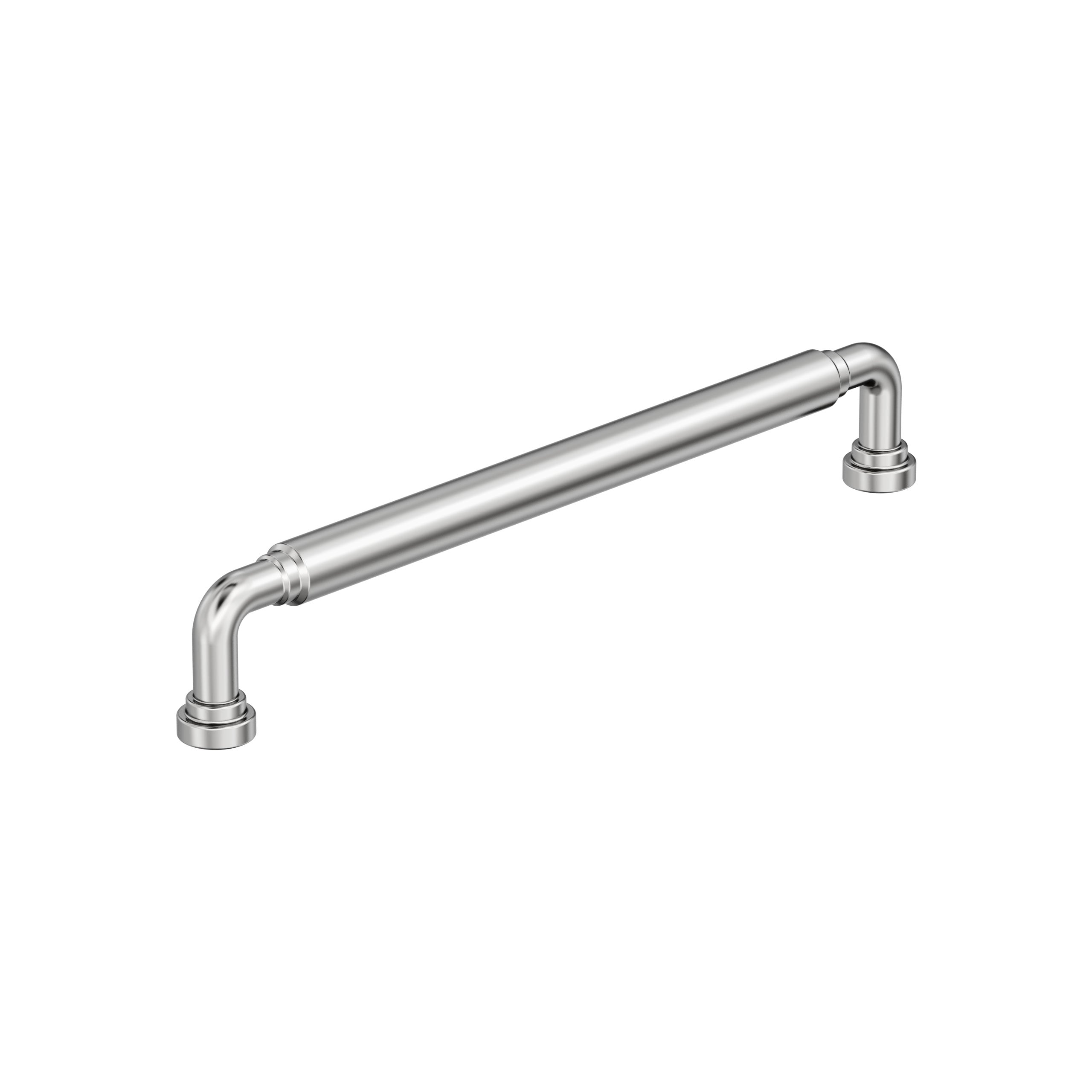 Coble 7-9/16 inch (192mm) Center-to-Center Polished Chrome Cabinet Pull