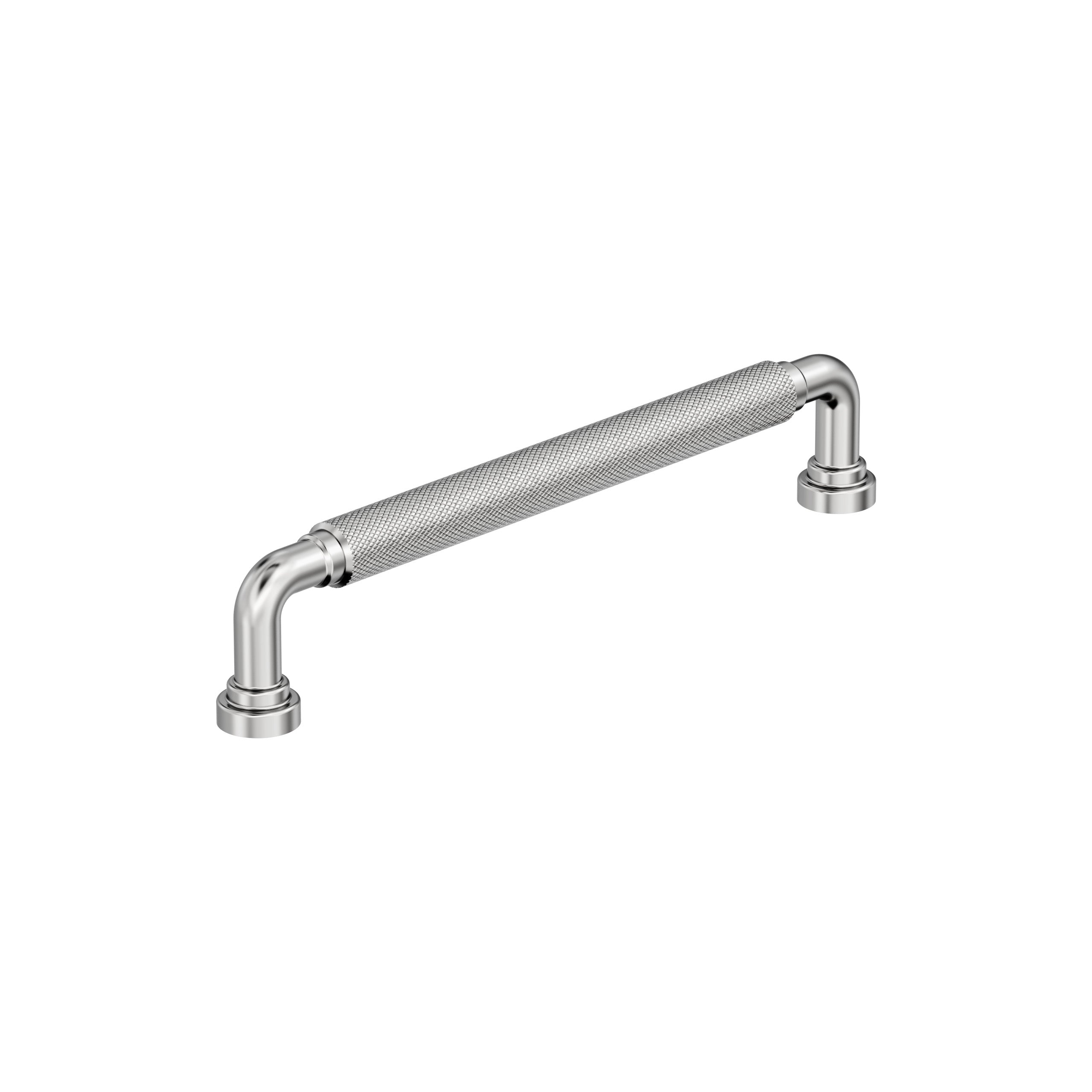 Collet 6-5/16 inch (160mm) Center-to-Center Polished Chrome Cabinet Pull