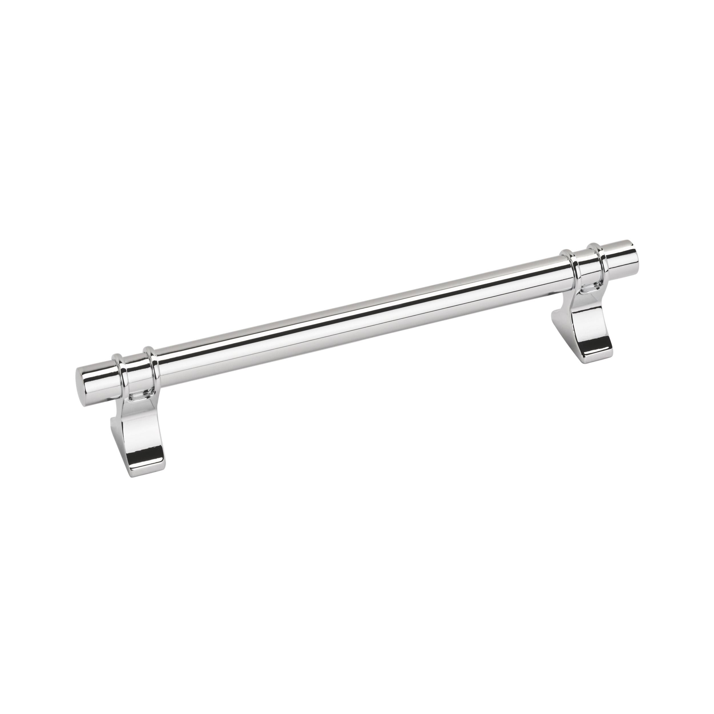 Davenport 6-5/16 inch (160mm) Center-to-Center Polished Chrome Cabinet Pull